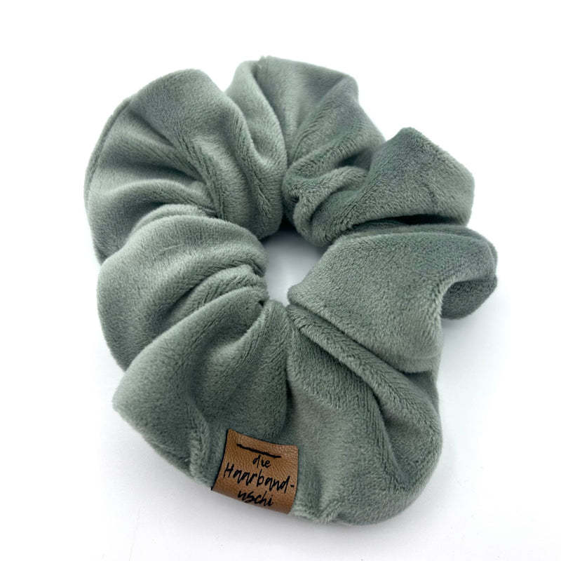 Scrunchie - Samt Soft Mint