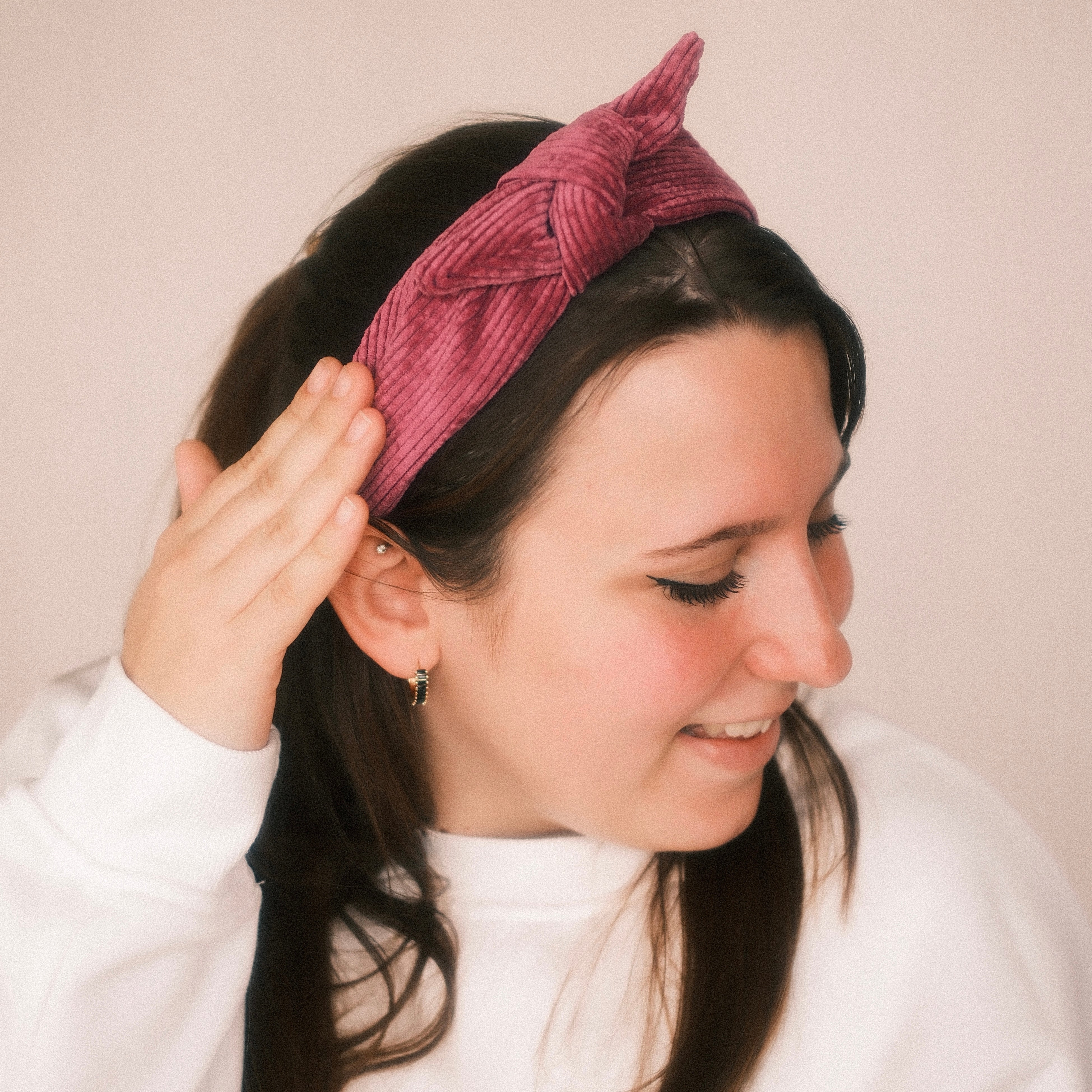 Heidi 4 in 1 Berry Haarreif Schleife