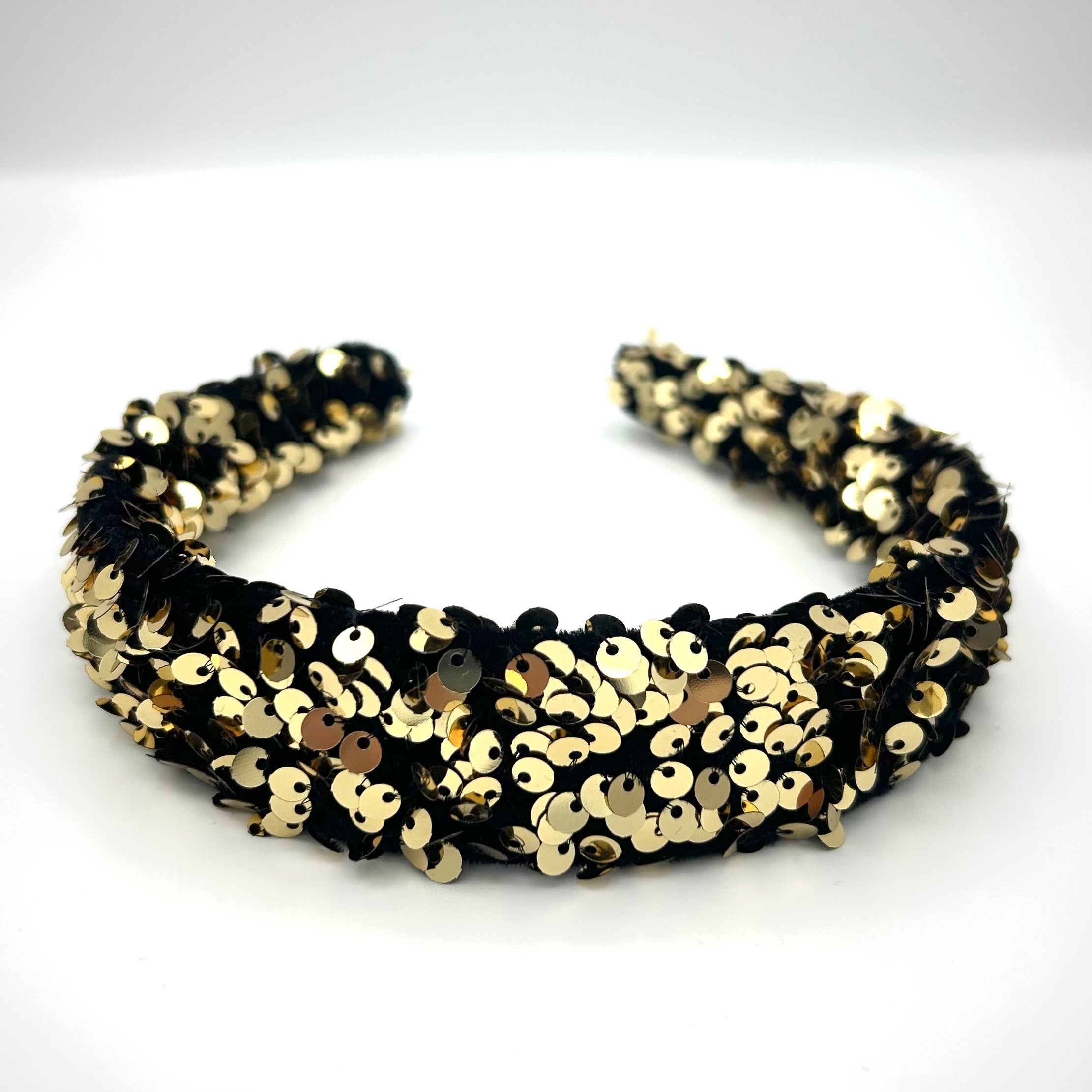 Anne Pailletten Gold Haarreif