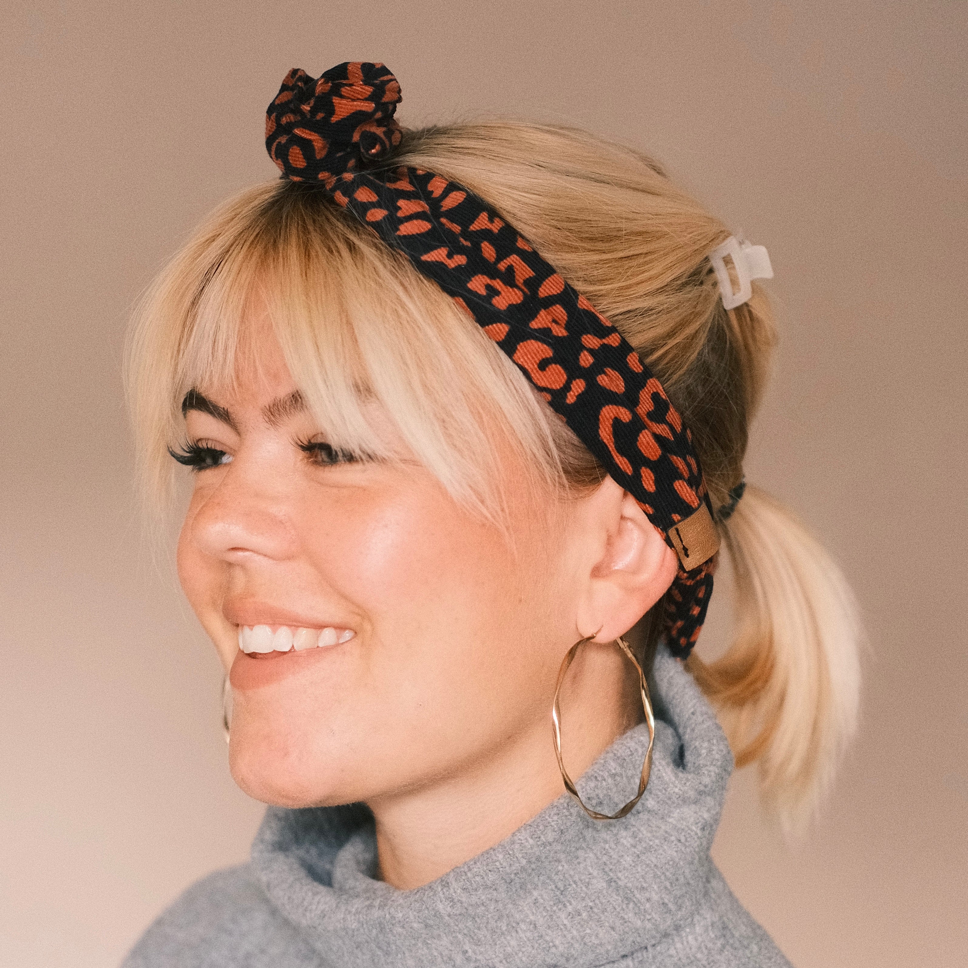 Drahthaarband - Cord Leo/Dunkelblau