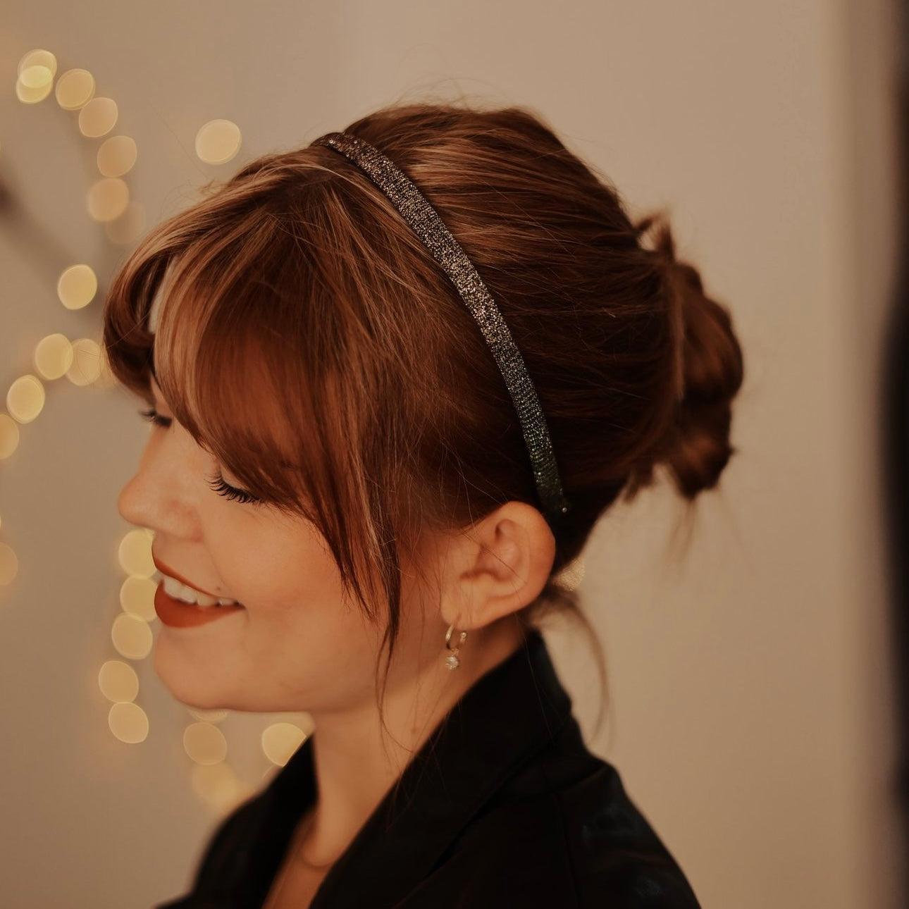 Lina - Glitzer Gold Reflex