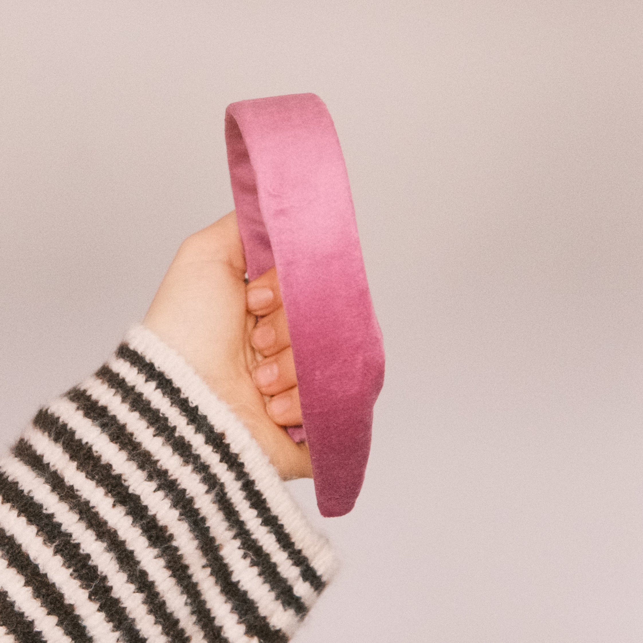 Anne - Samt Pink