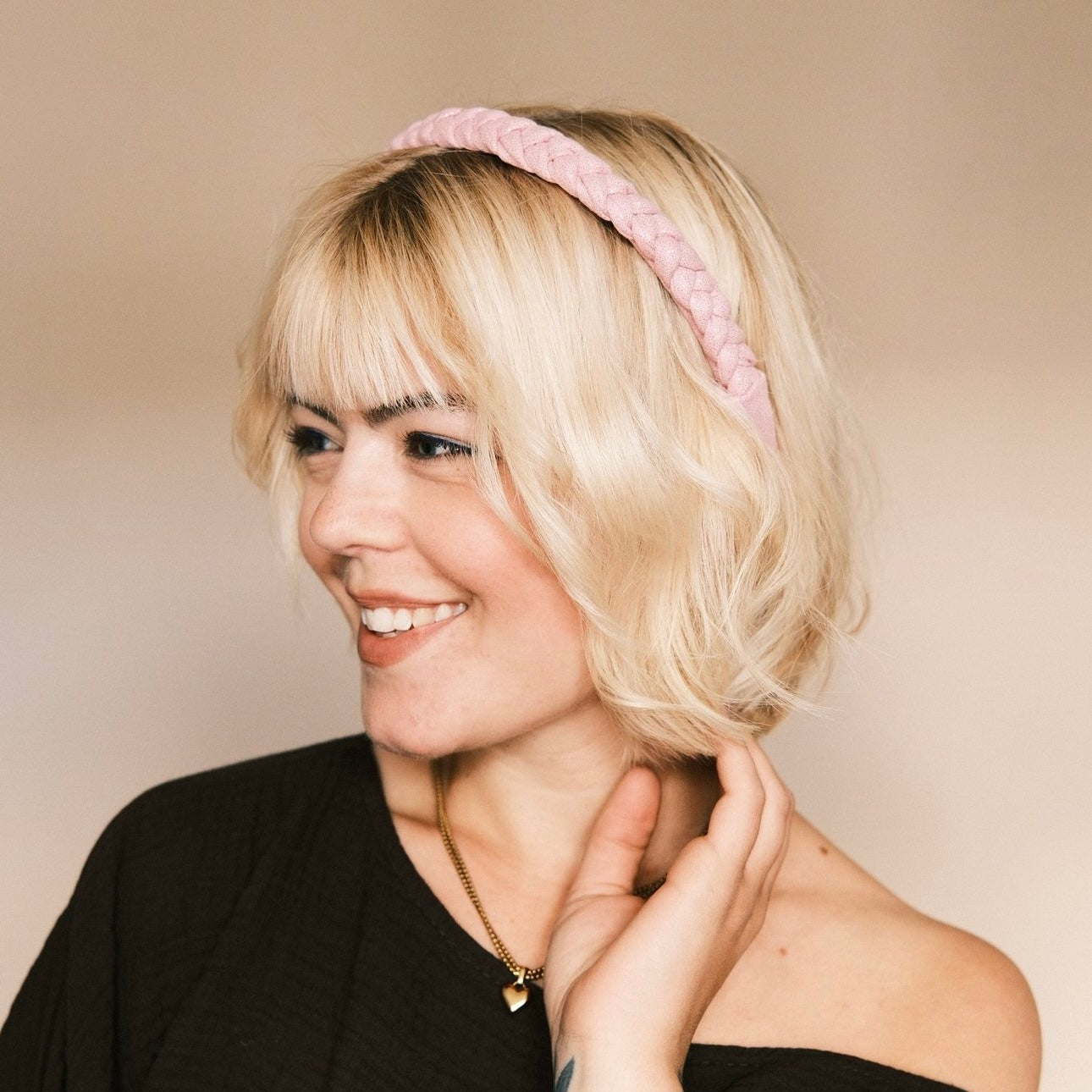 Leni - Glitzer hell rosa