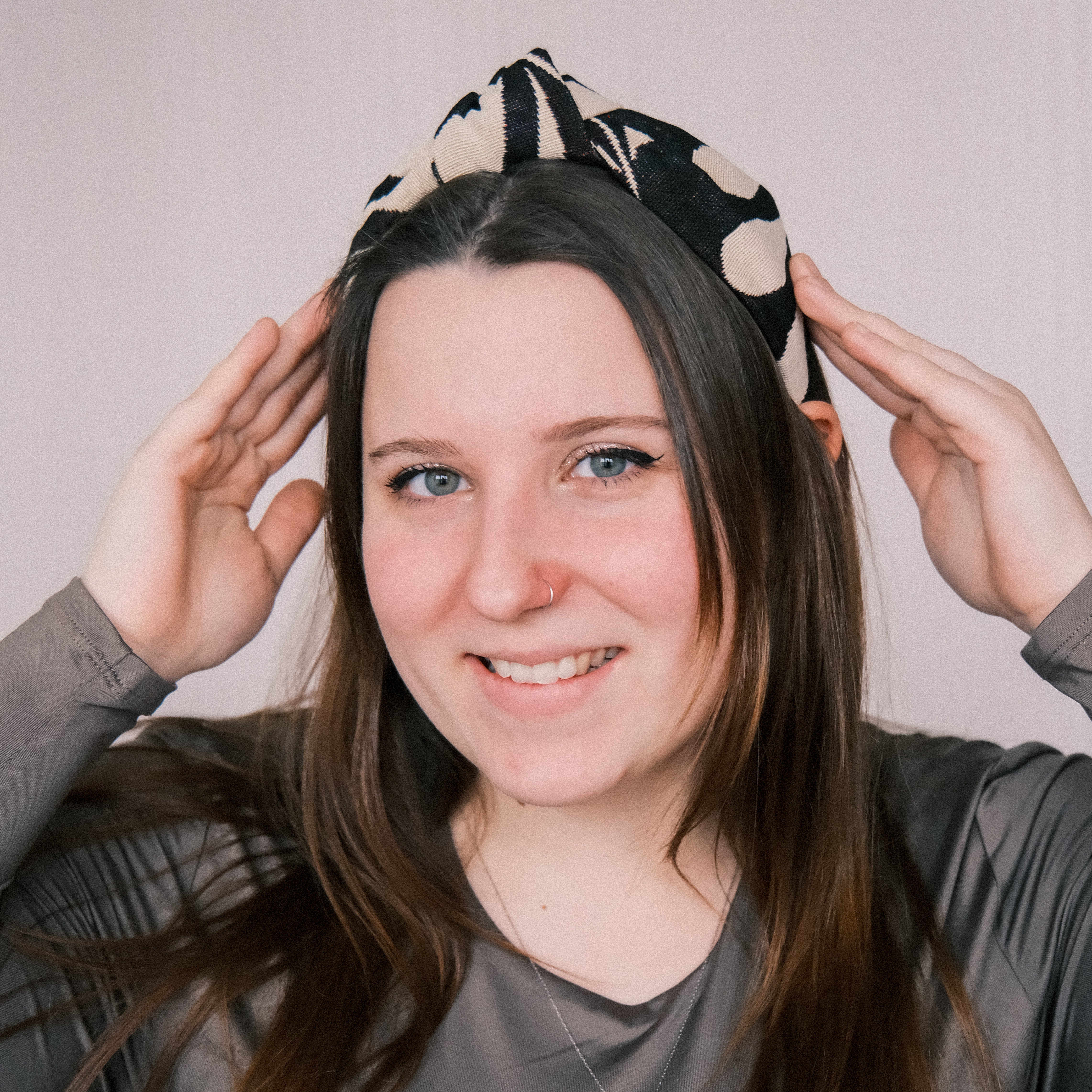 Leyla - Blüten Schwarz