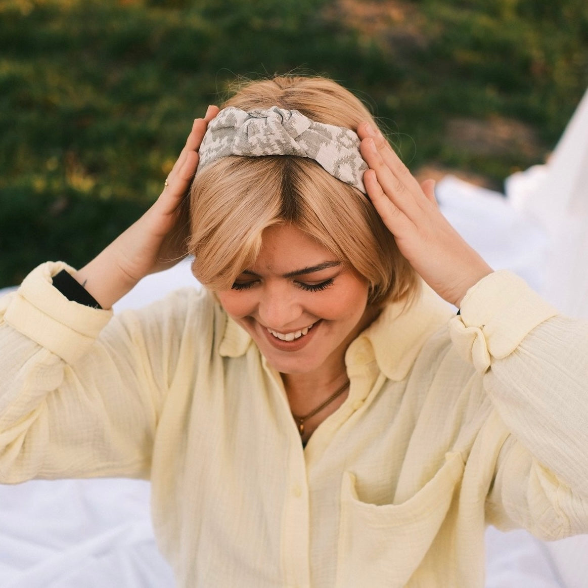 Leyla Ethno light Olive