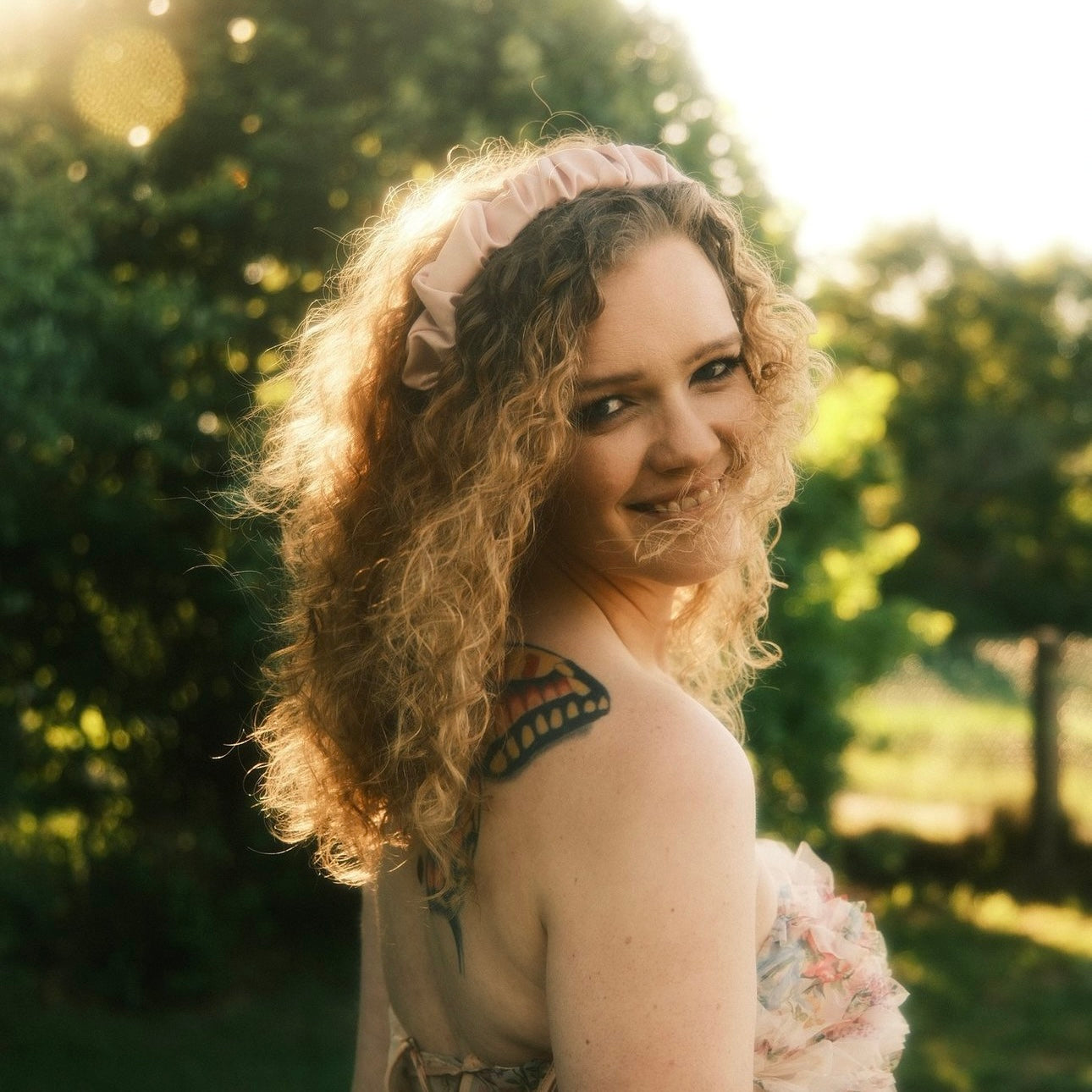 Ronja - Wedding Satin Puderrosa