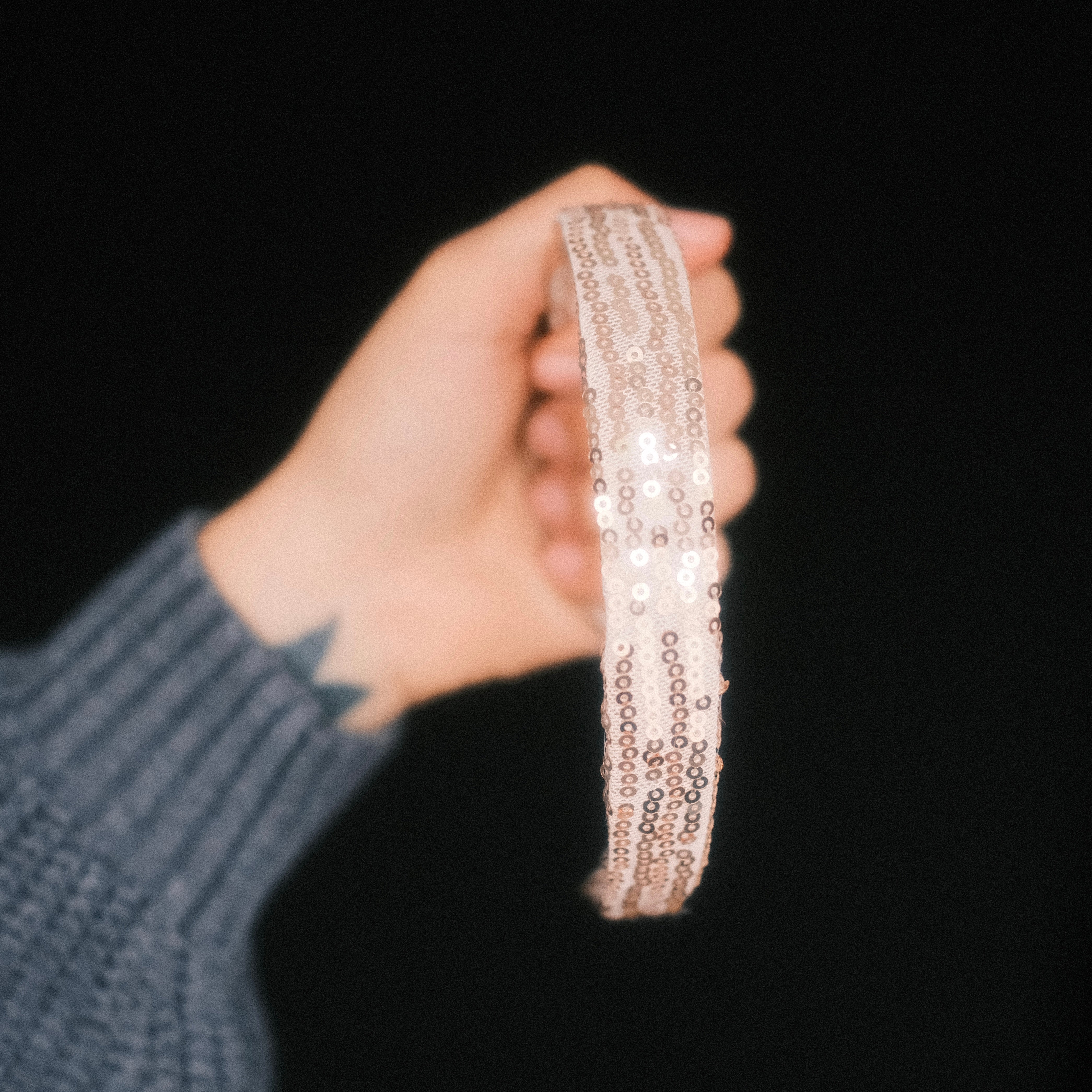 Anna - Pailletten Golden