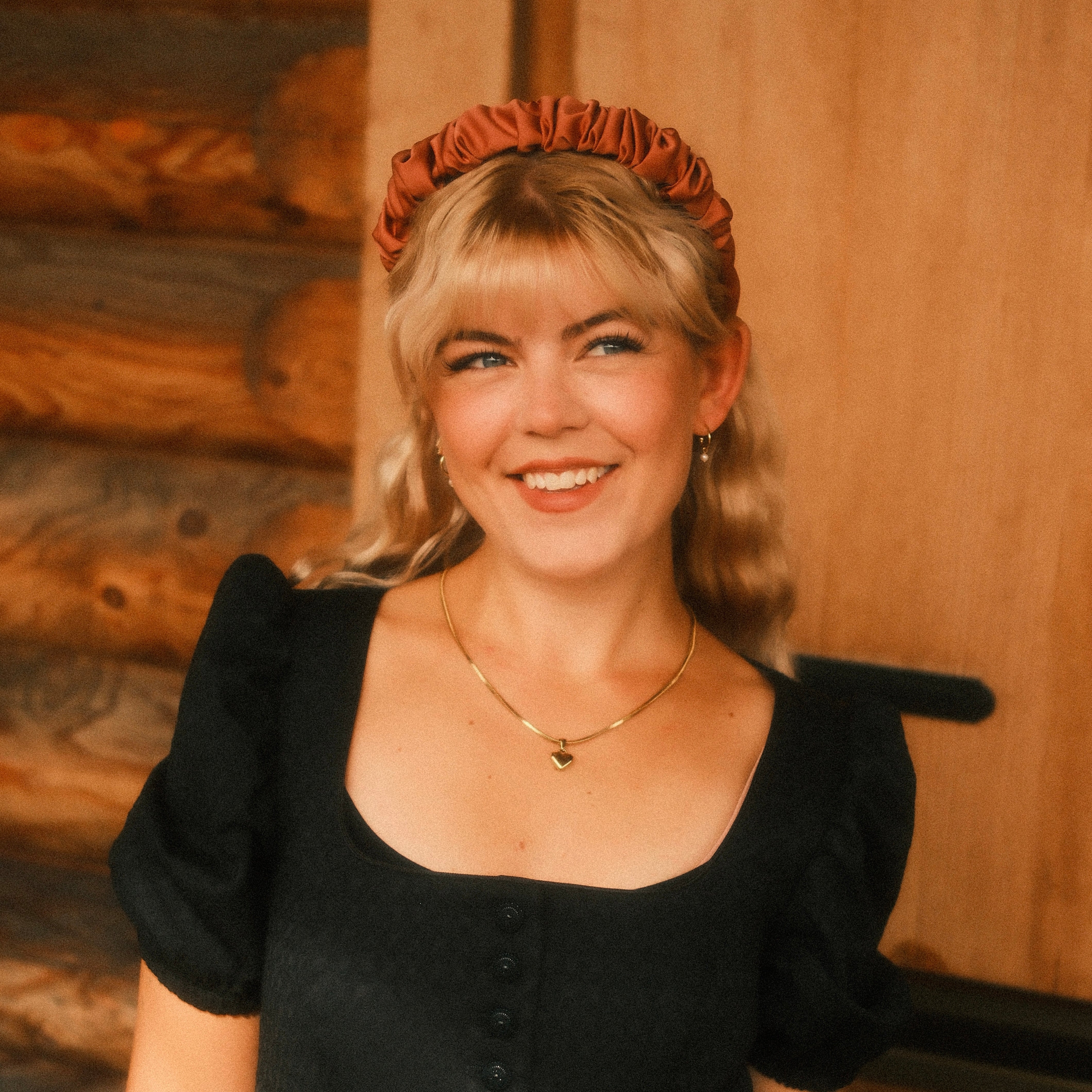 Ronja - Satin Kupferpfirsich