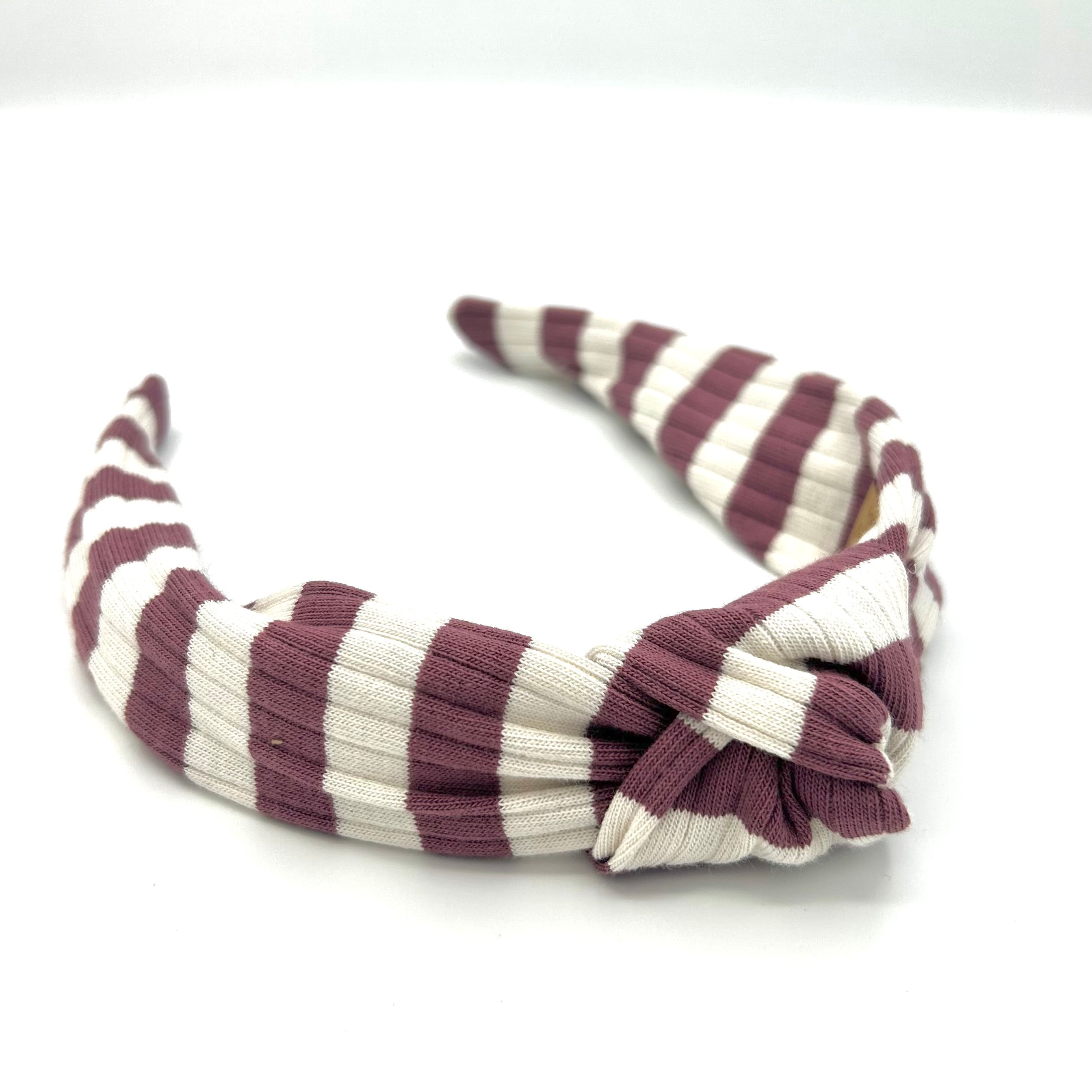 Lilly - gestreift Altrosa