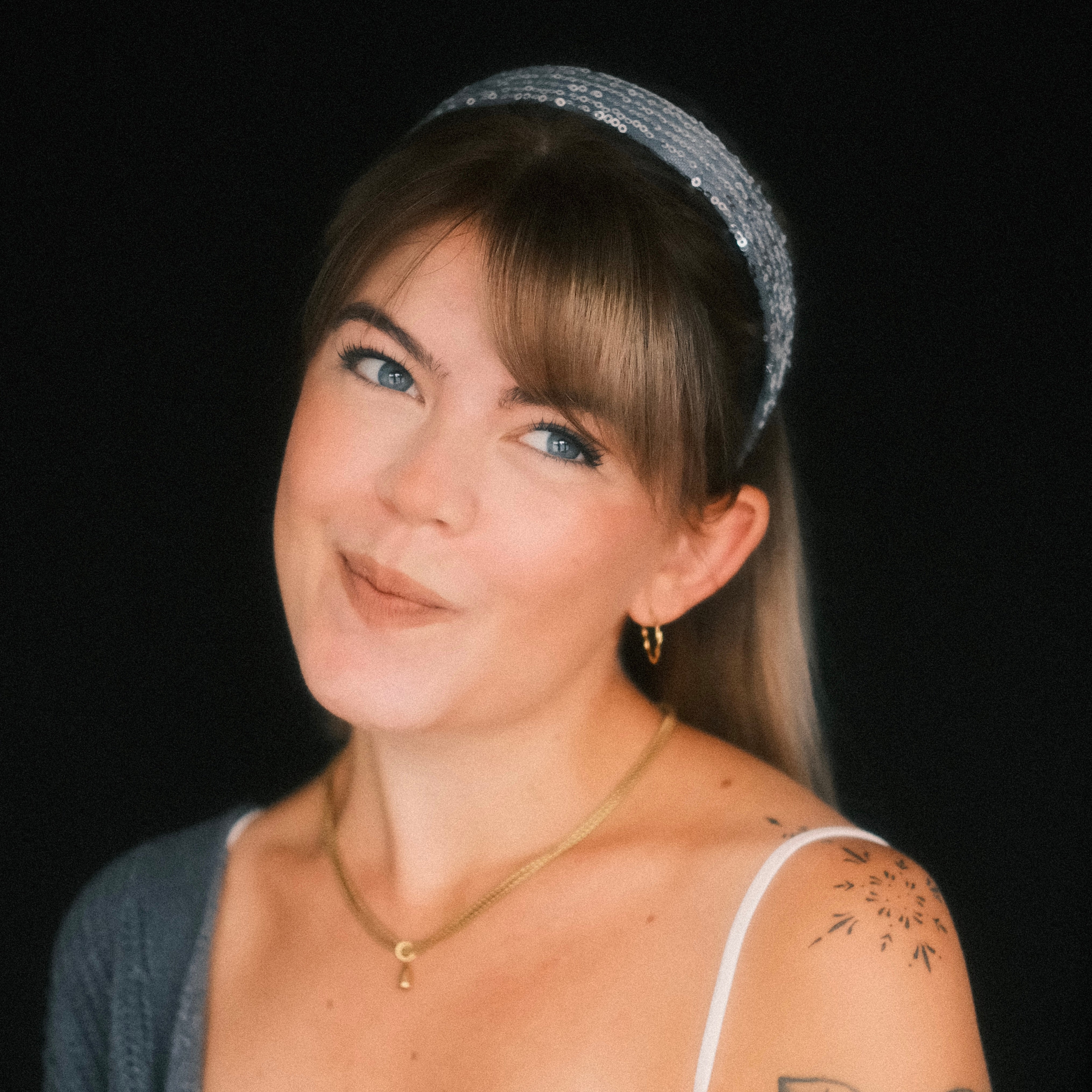 Anne Pailletten Silberglanz