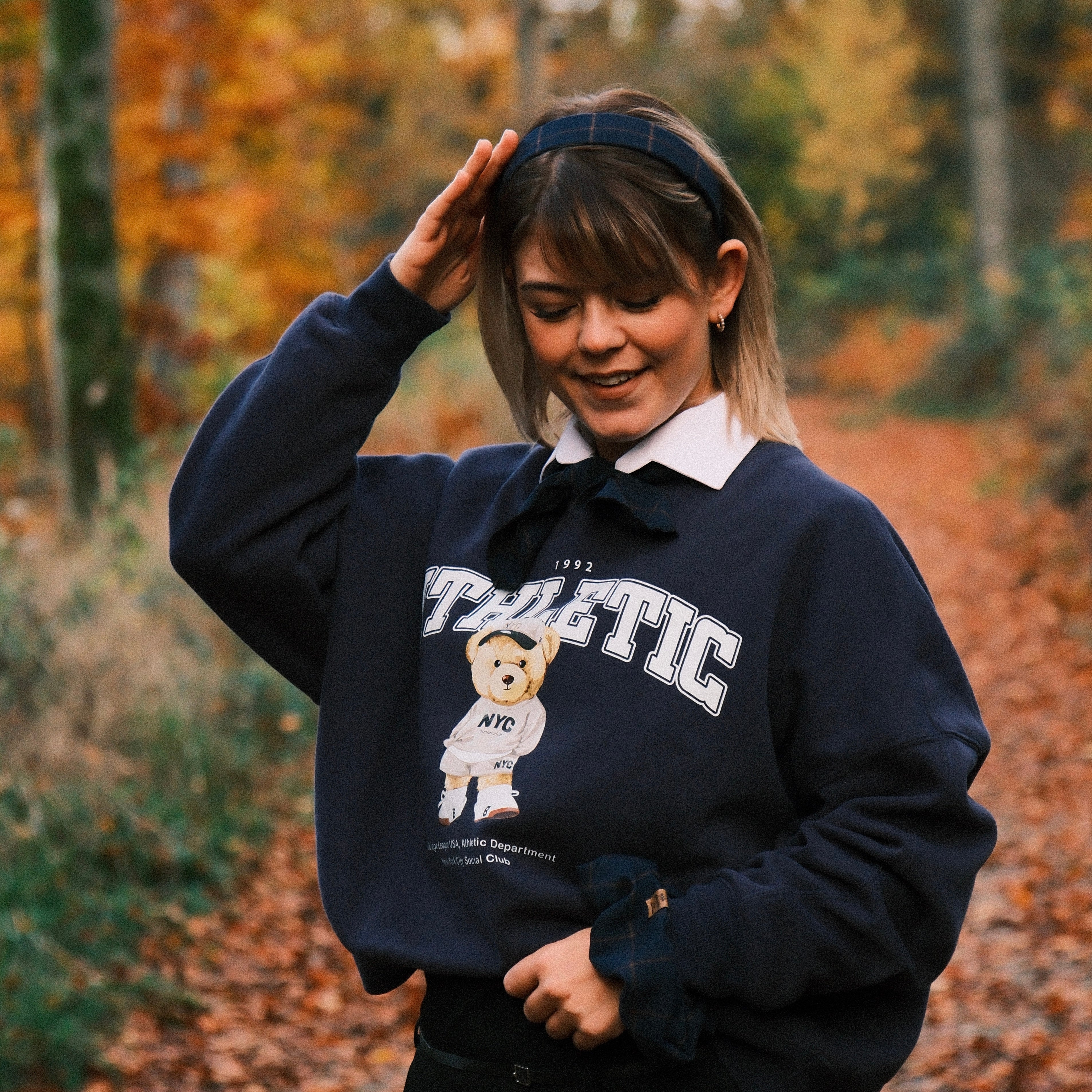 Anne - XOXO Blau/Braun