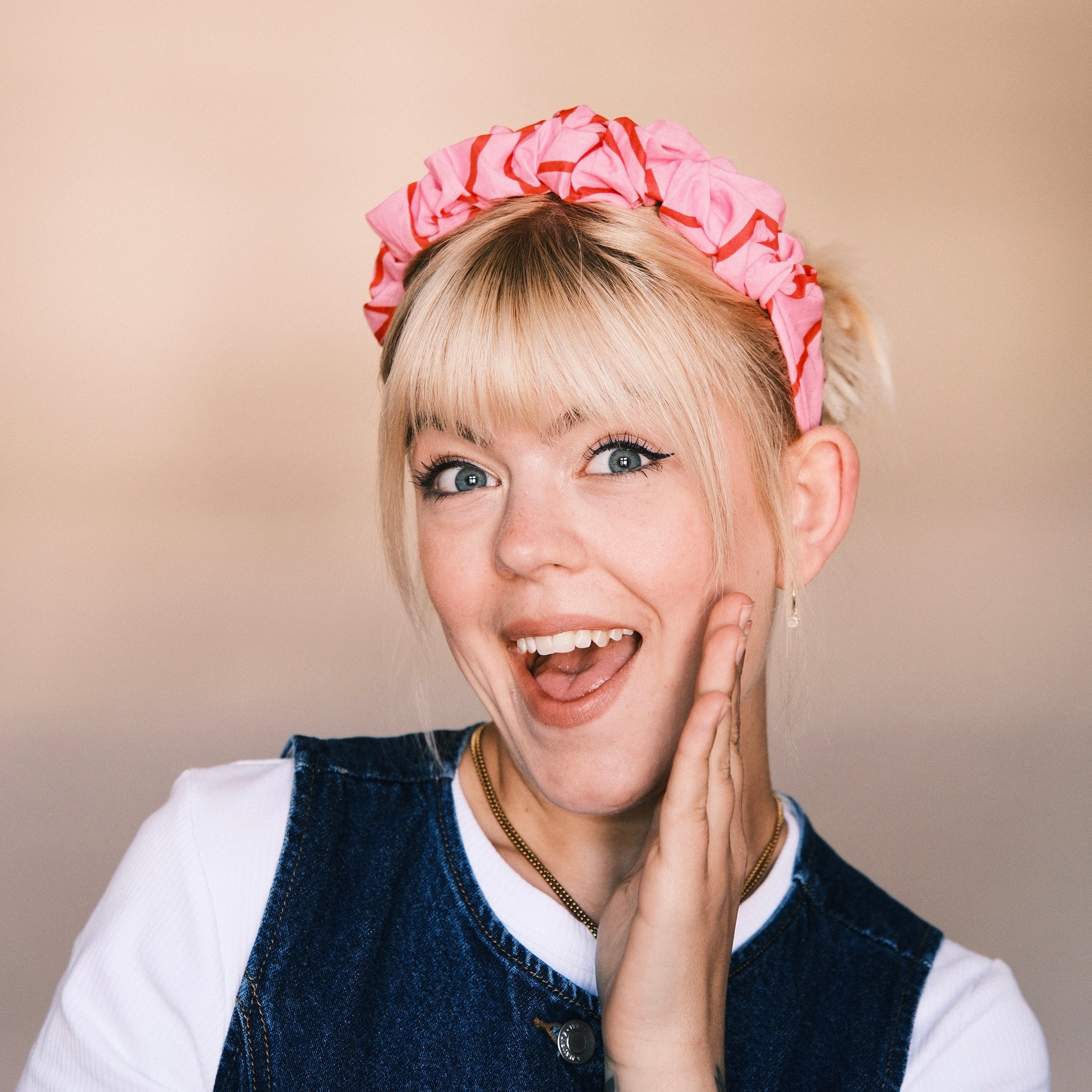 Mimi - Neon Muster Rosa/Orange