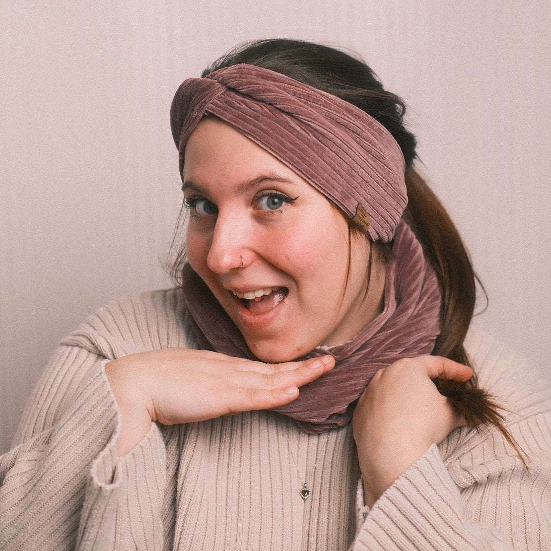 Loop - Cord Pastell Lila