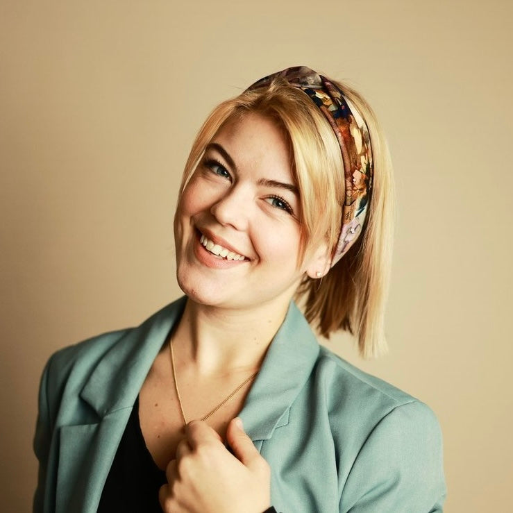 Basic Haarband - Flower