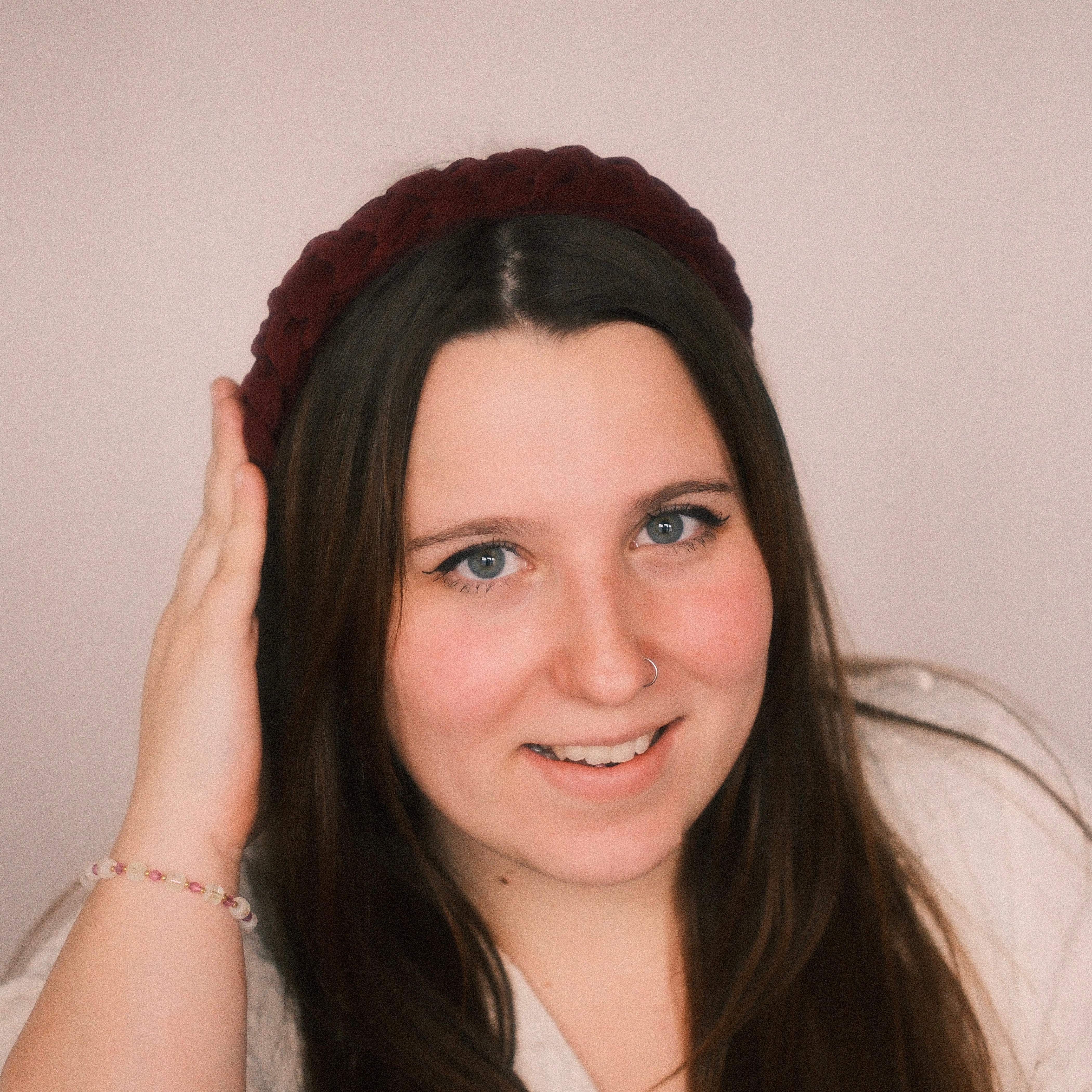 Hedda - Feincord Dunkelrot