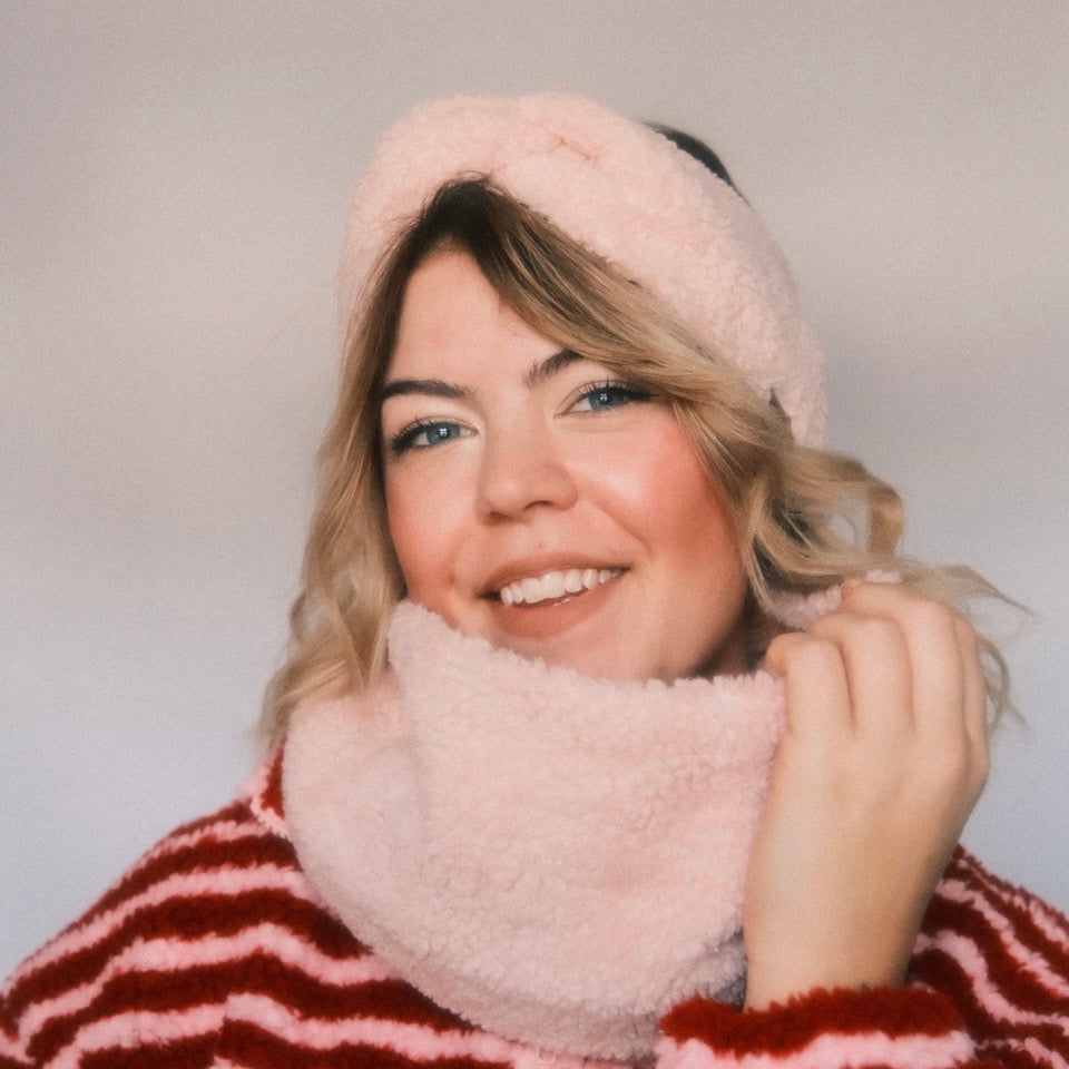 Basic Haarband - Teddy Rosa Blush