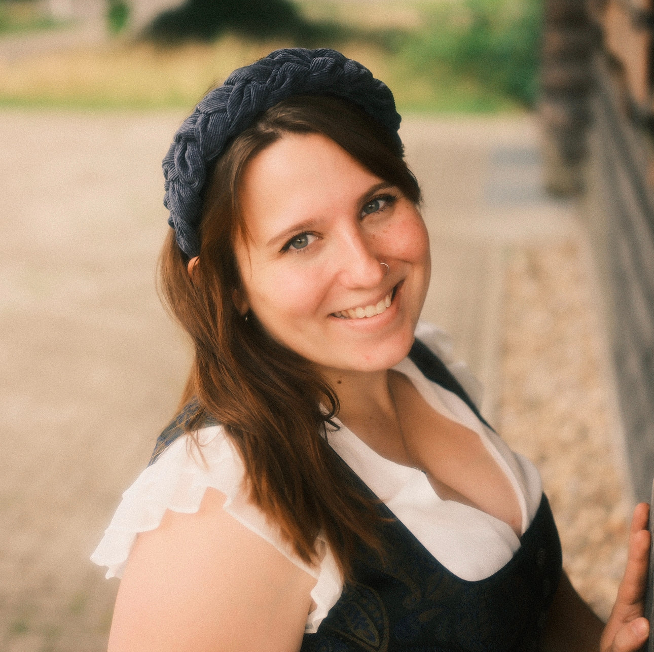 Hedda in breit - Dunkelblau