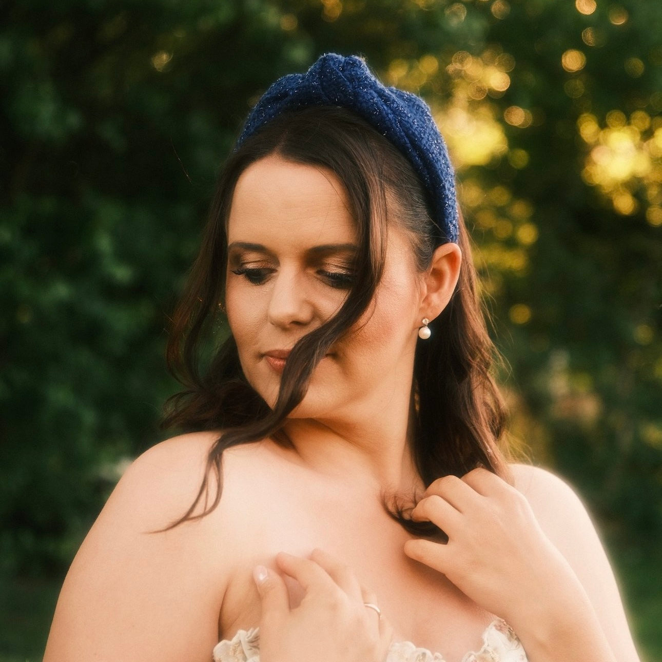 Leyla Wedding royalblau