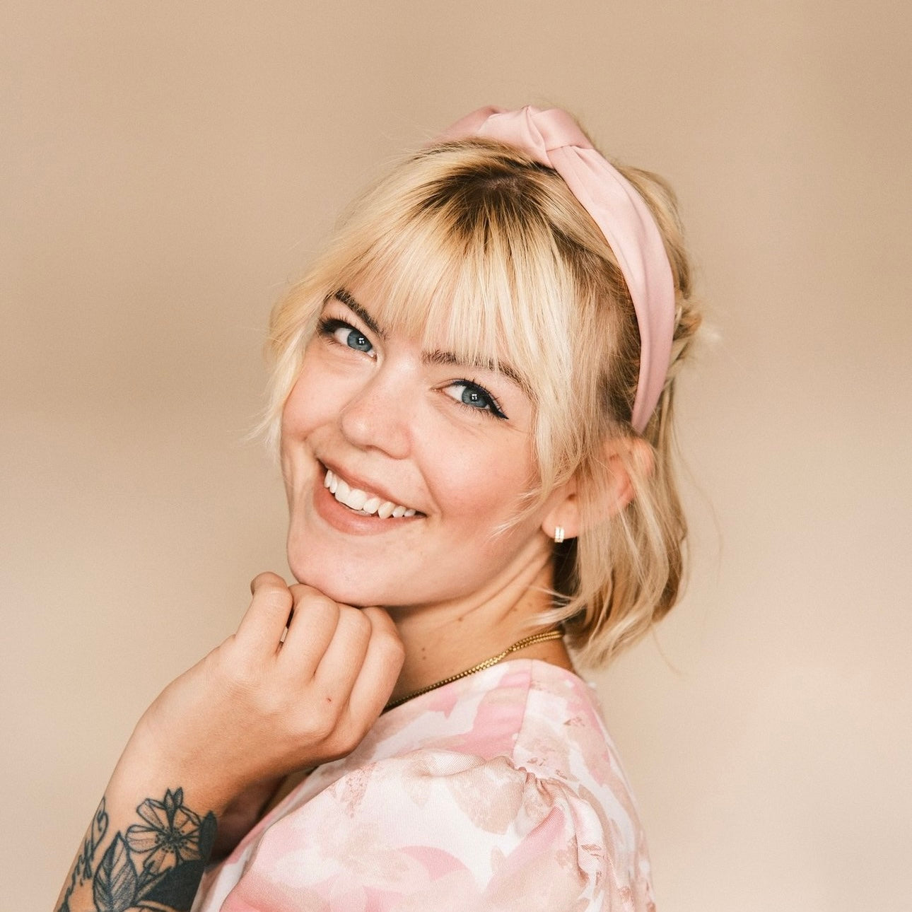 Rosalie - zart Rosa Satin