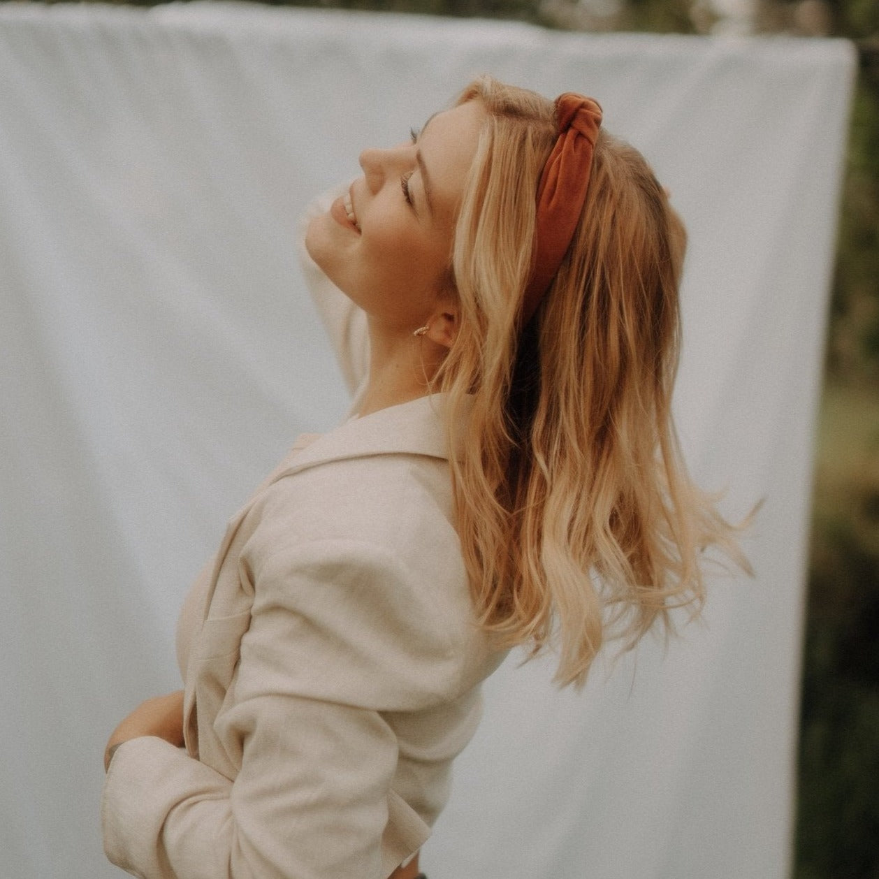 Elli - Rost KNOTEN Haarreif