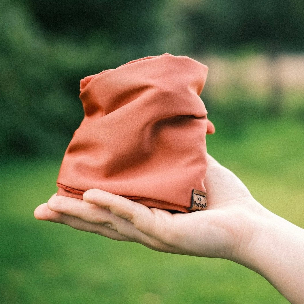 Drahthaarband 2 Seiten Glitzer/Satin Rost