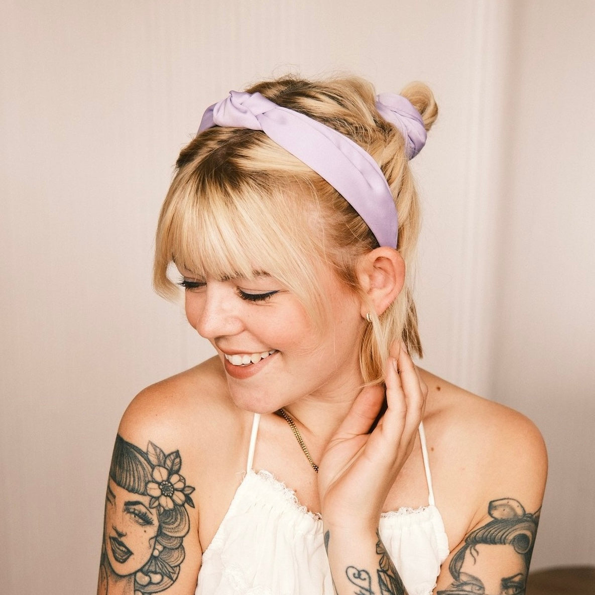 Rosalie - Flieder Satin