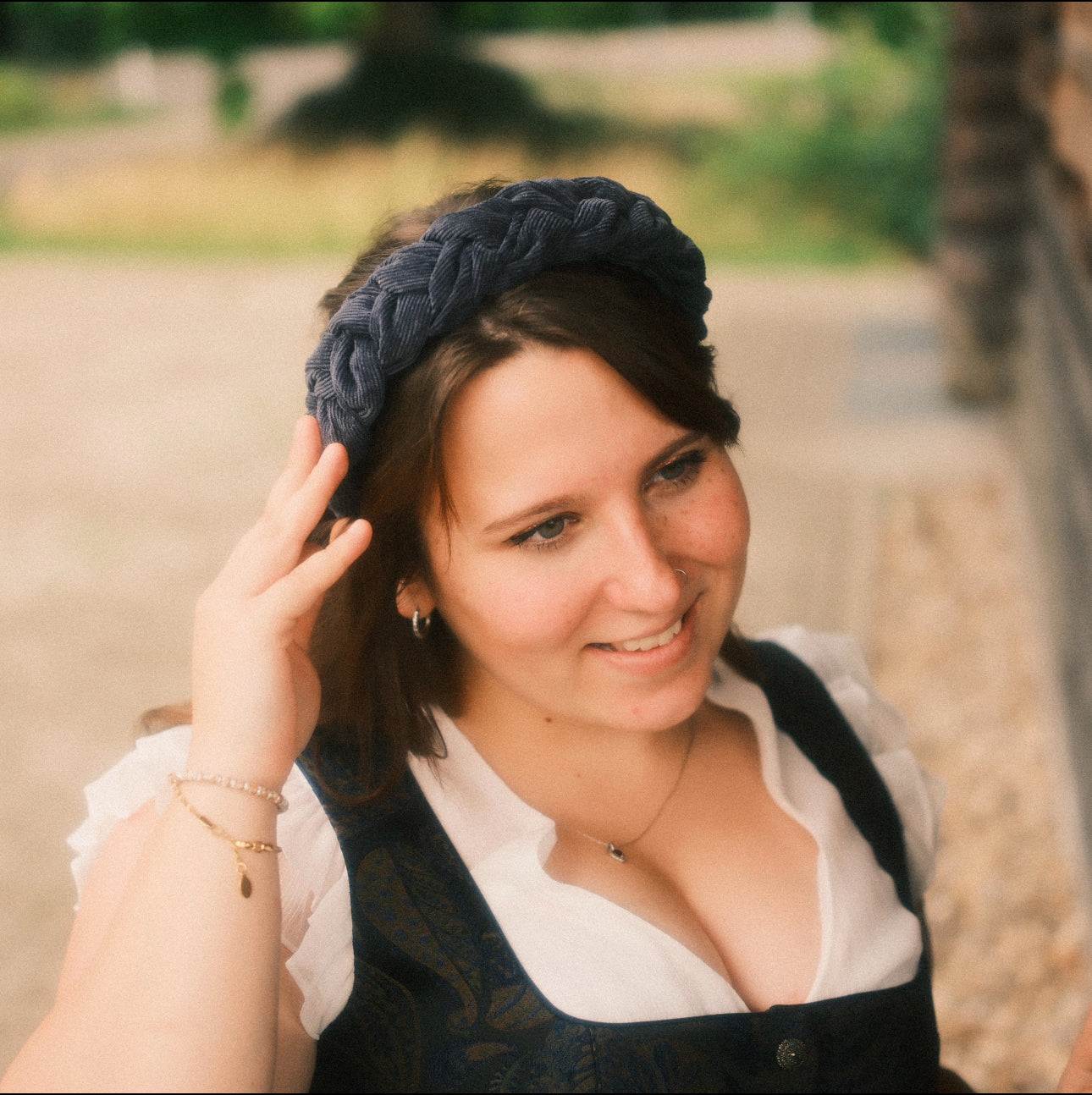 Hedda in breit - Dunkelblau