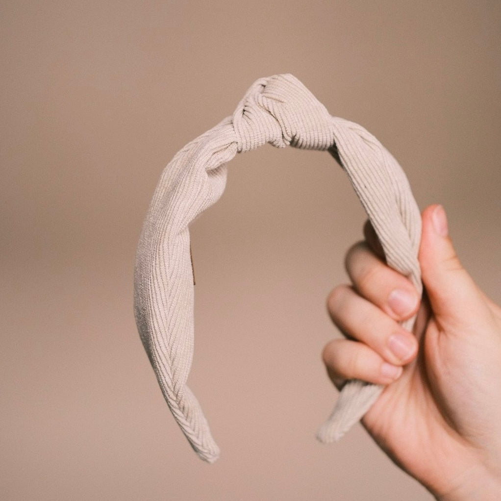 Milla - beige KNOTEN Haarreif