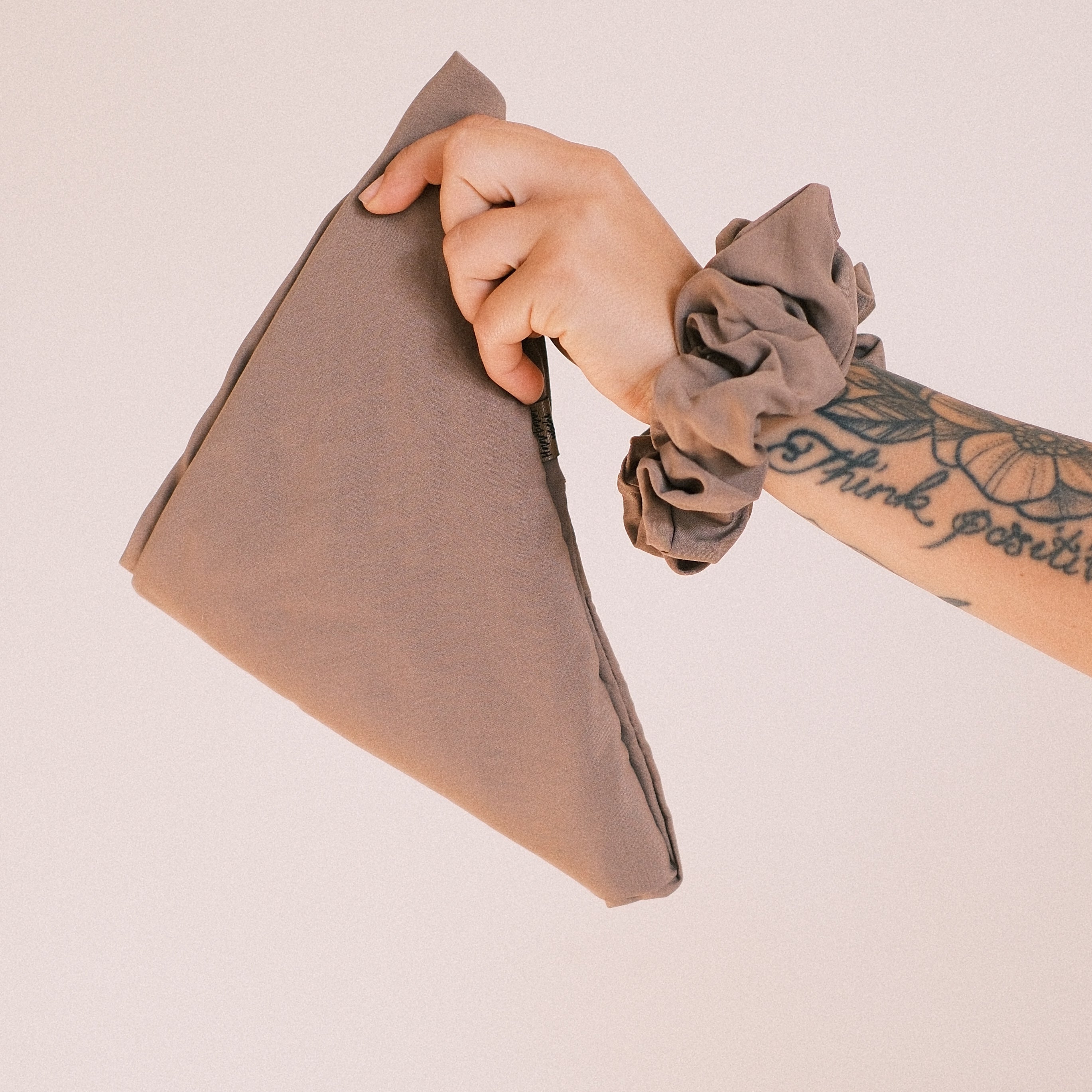XXL Dreieckstuch - soft touch Cocoa