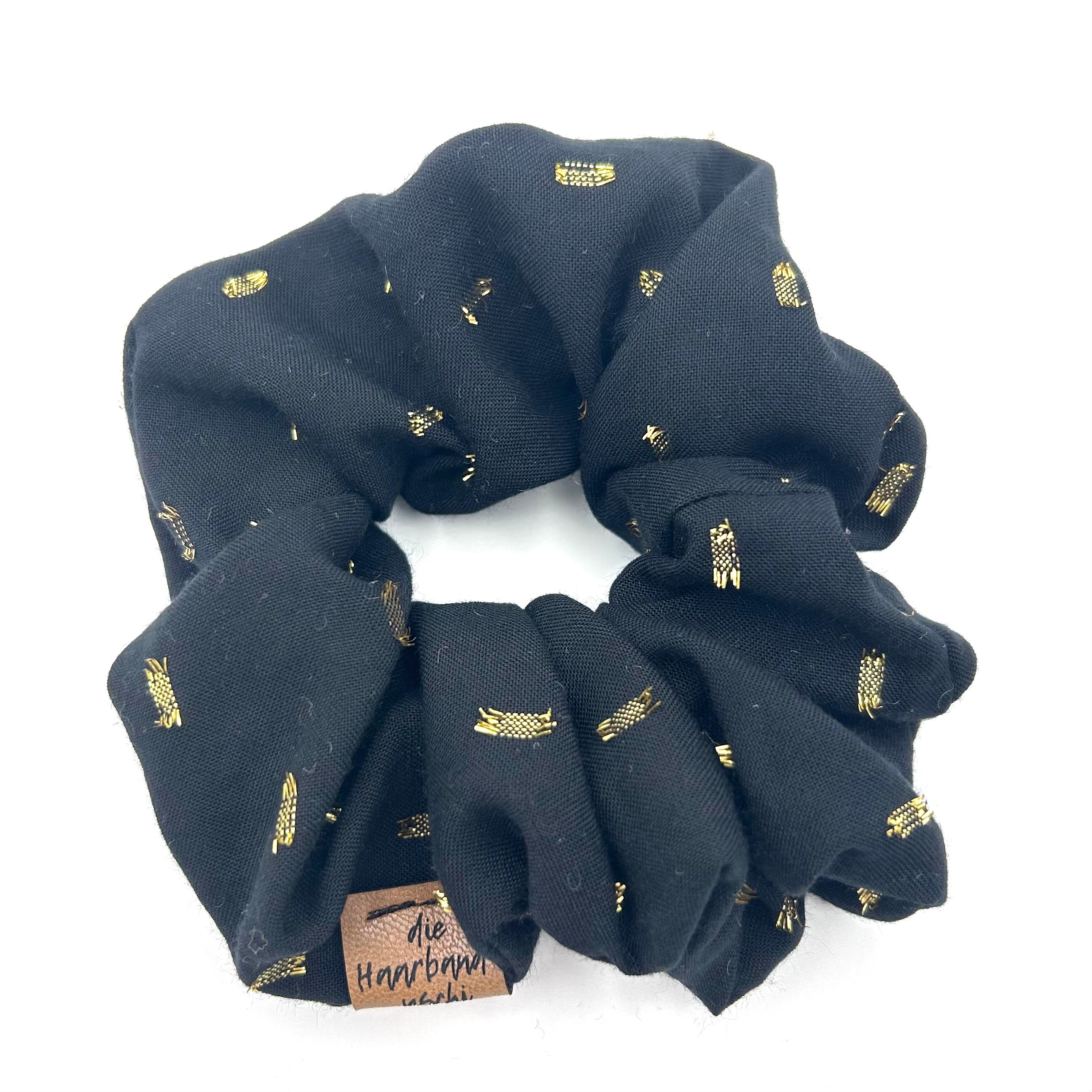 Scrunchie - Sparkle Schwarz