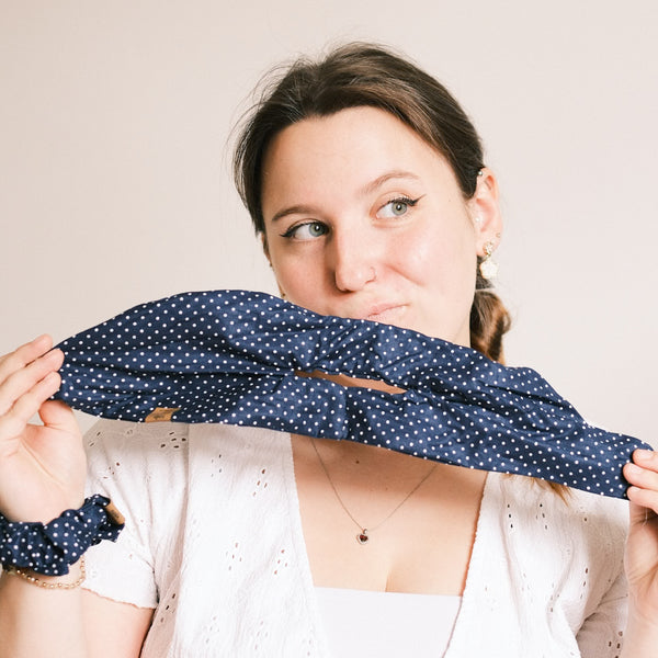 Dutti - Polka Dots Mini Blau