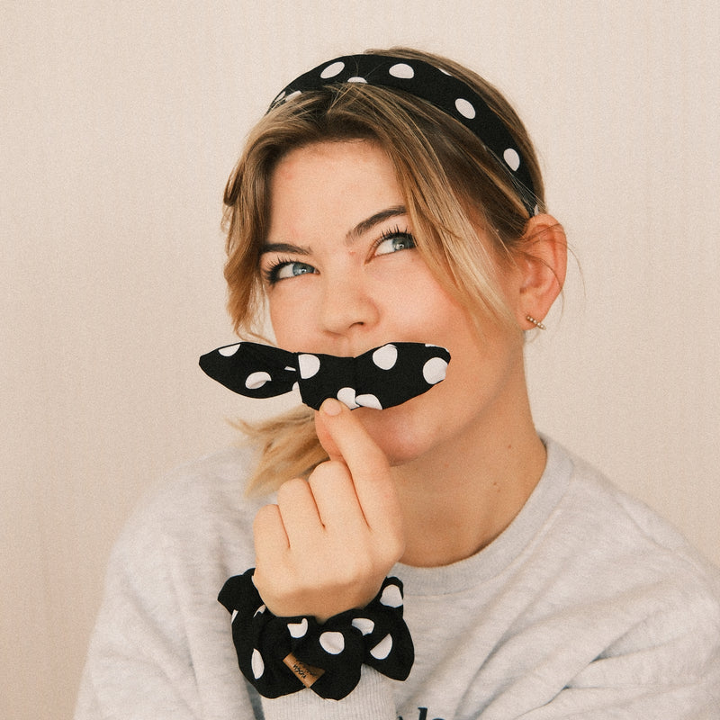 Hedi - Polka Dots Schwarz