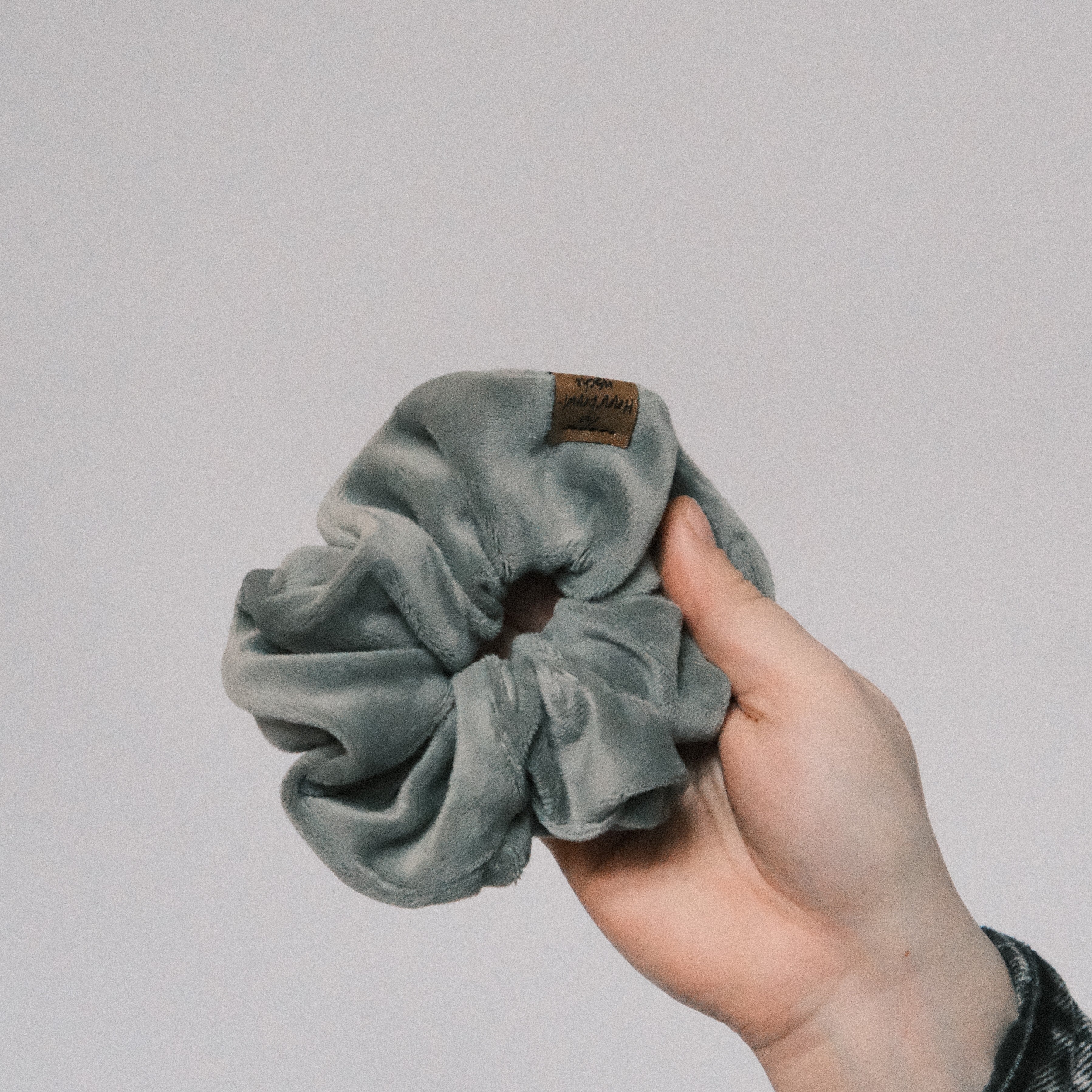 Scrunchie - Samt Soft Mint