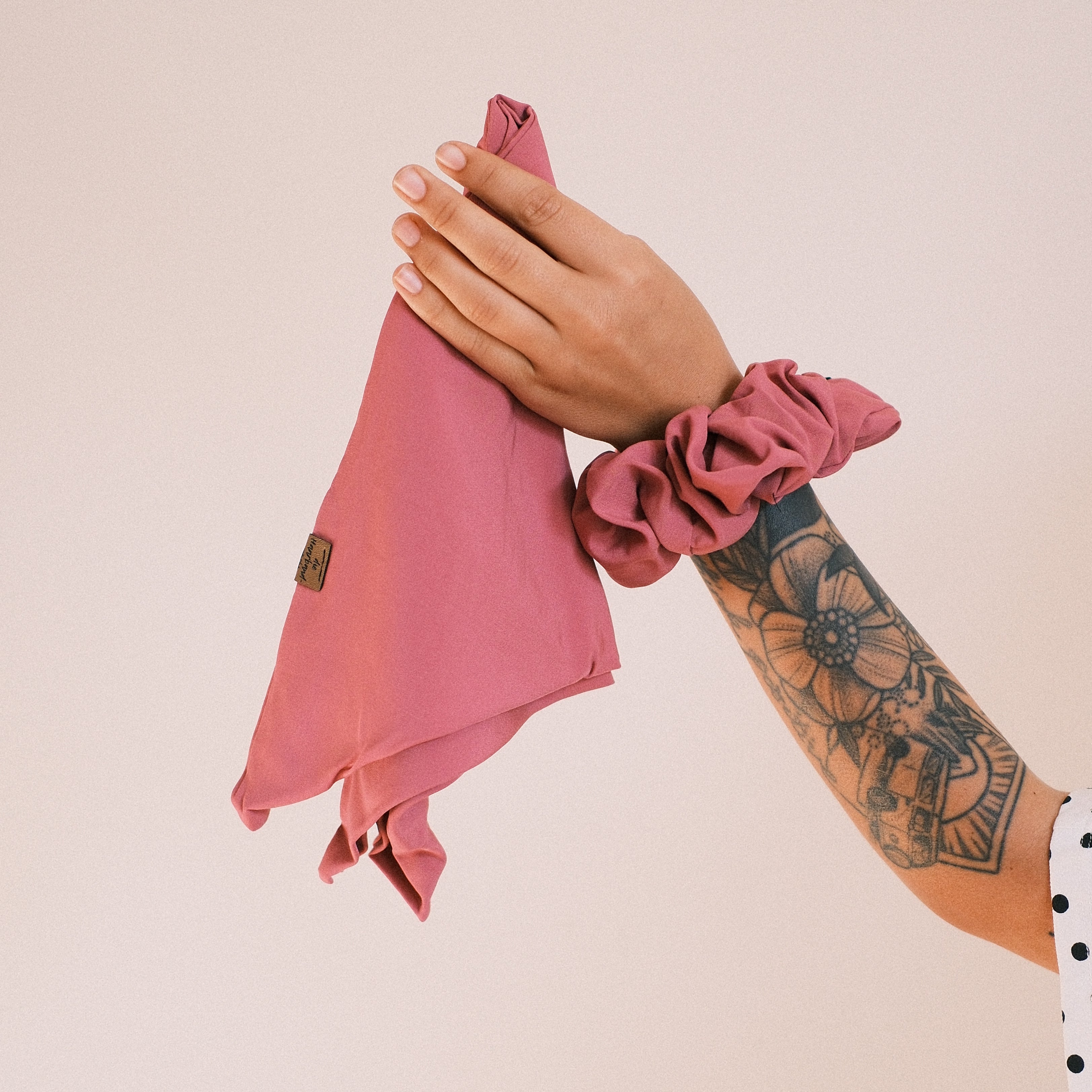 Bandana - soft touch Fuchsia