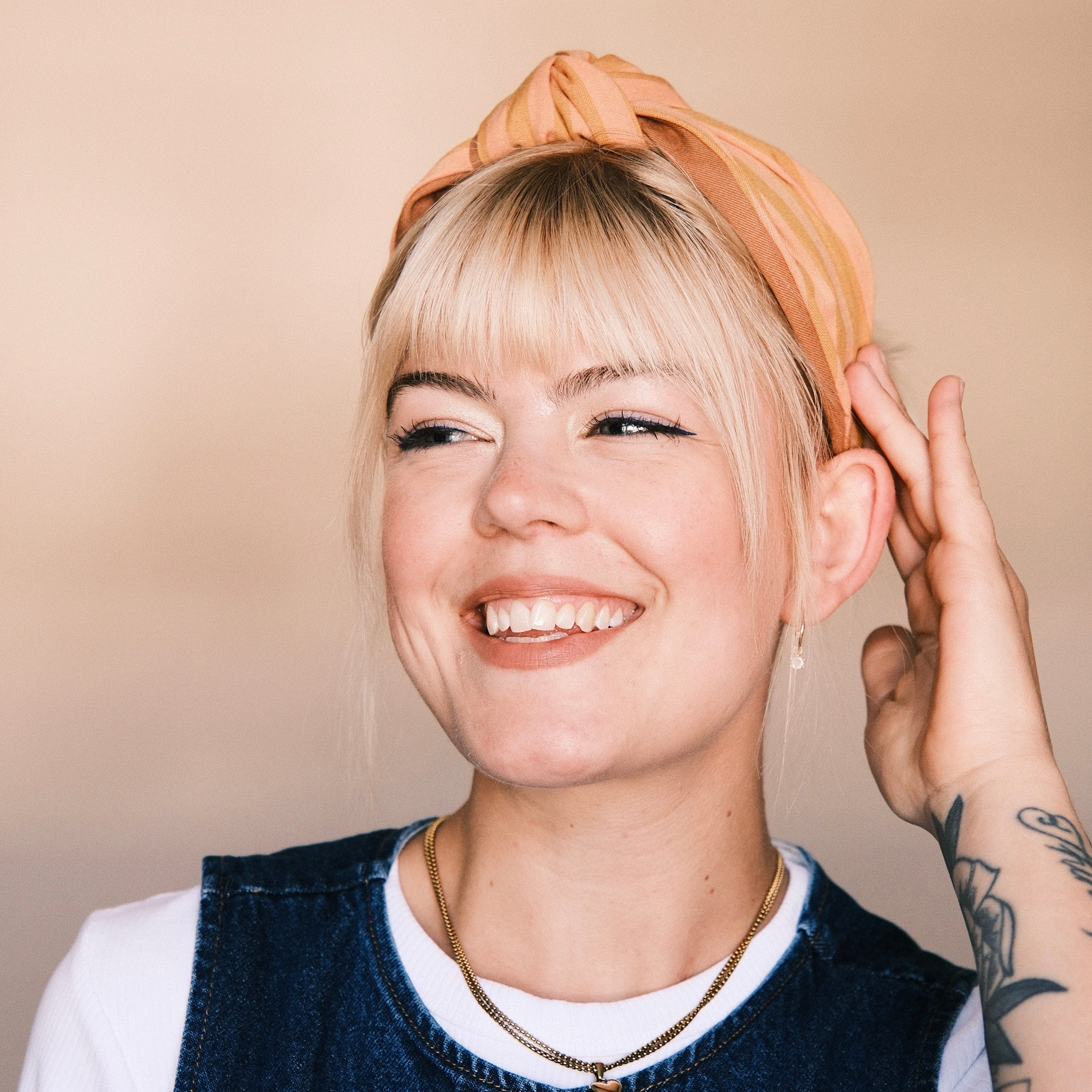 Frieda - Gestreift Curry