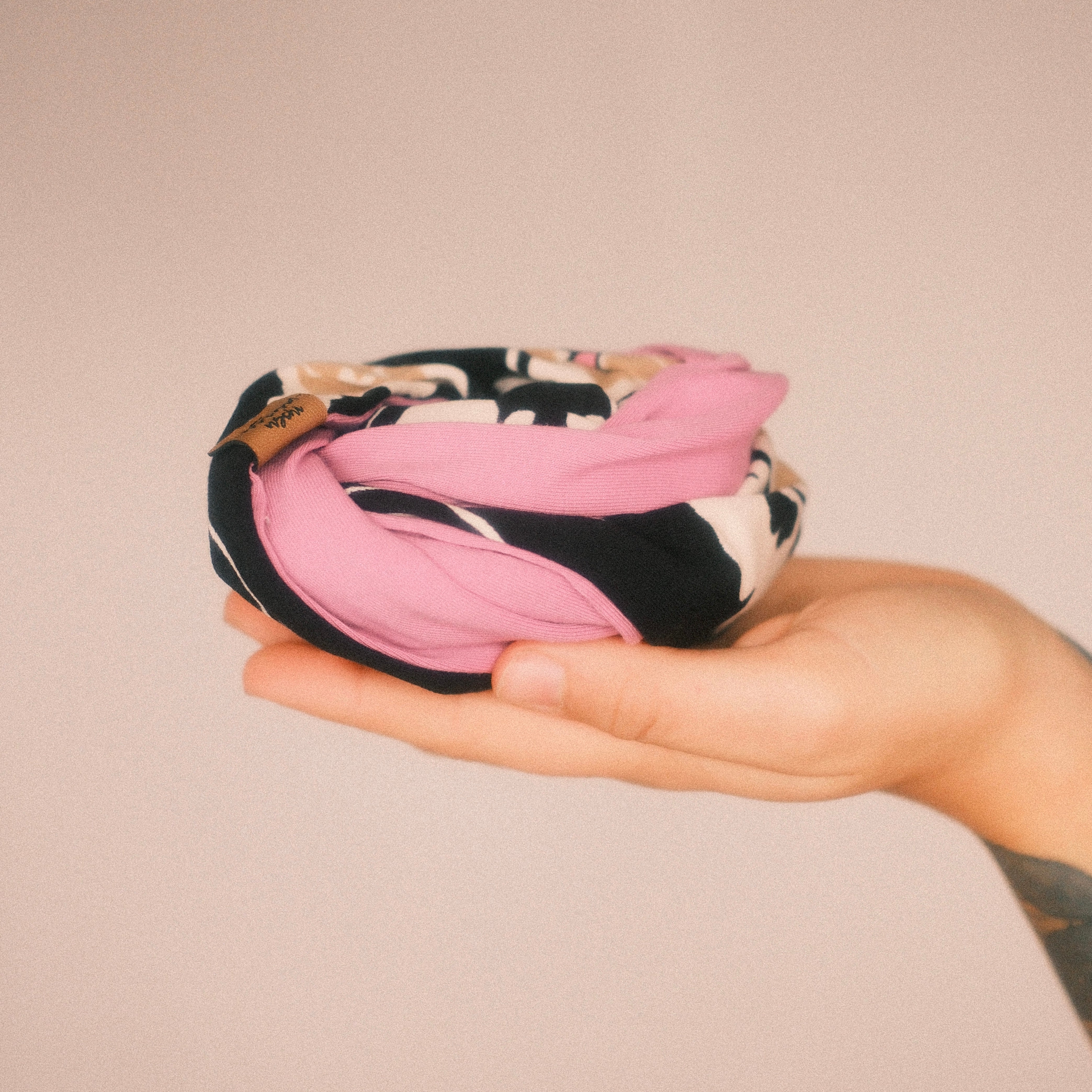 Drahthaarband 2 Seiten - Blume Retro