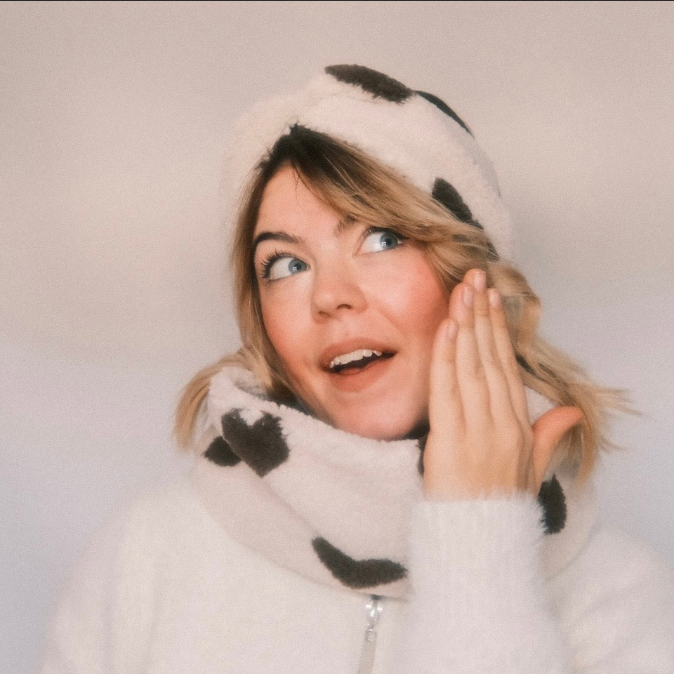 Basic Haarband - Teddy Herzi Braun