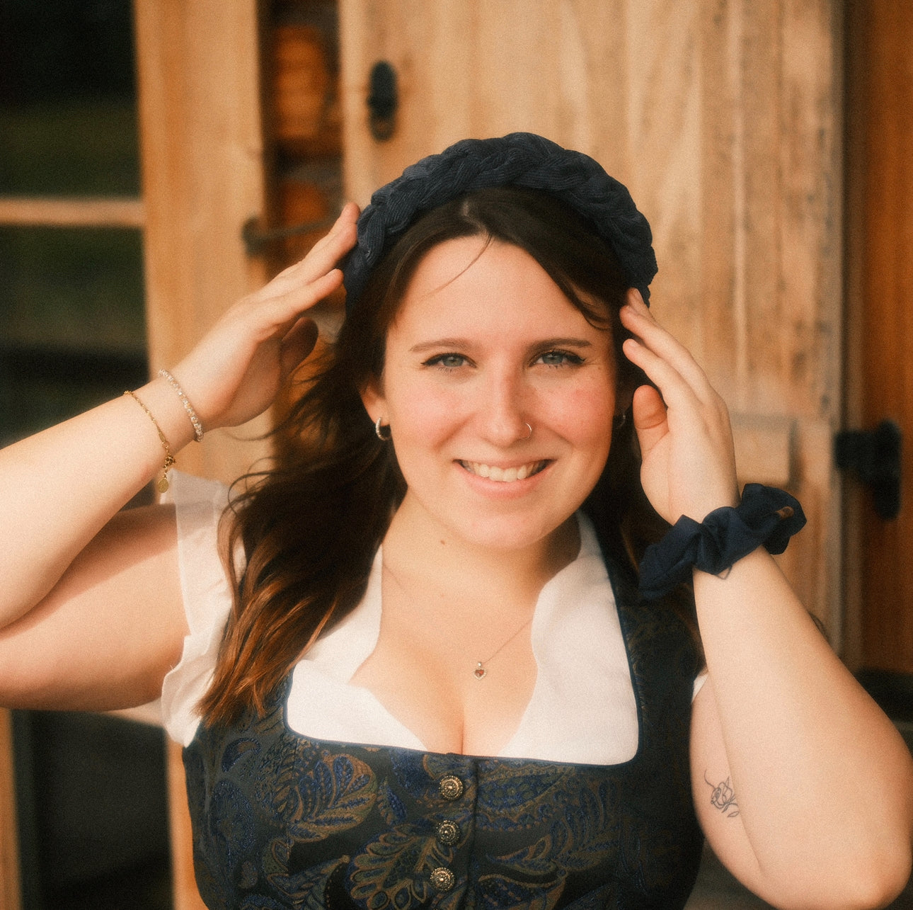 Hedda in breit - Dunkelblau