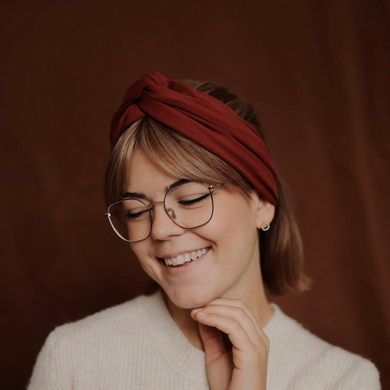 Drahthaarband breit - Wine