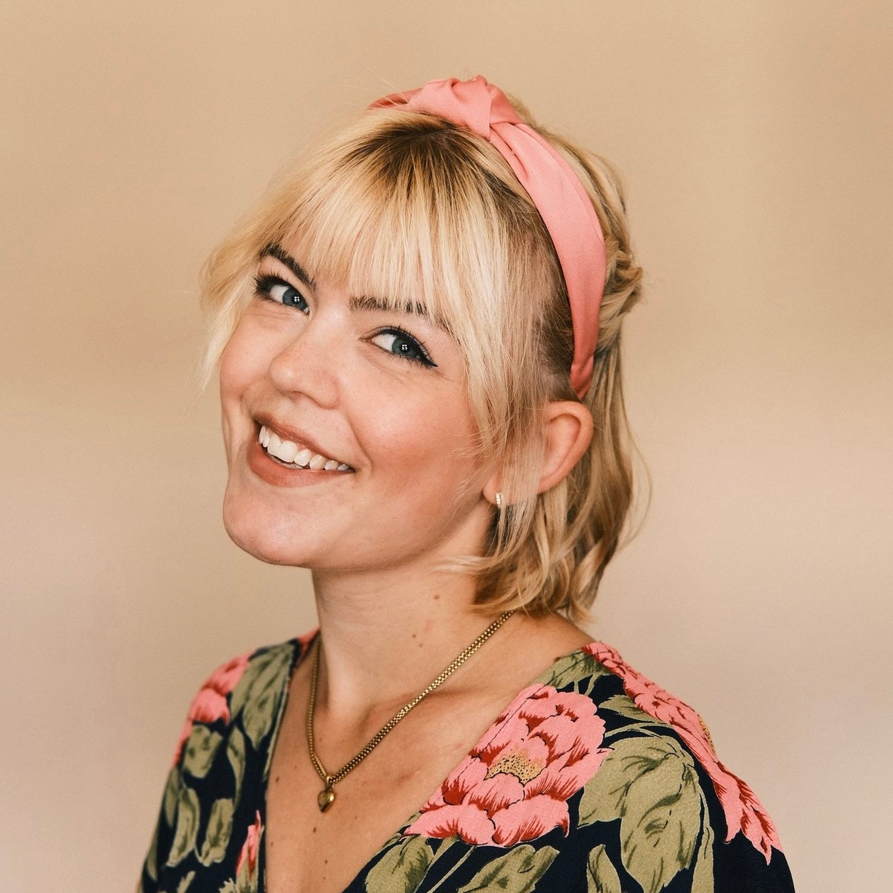 Rosalie - Apricot Satin