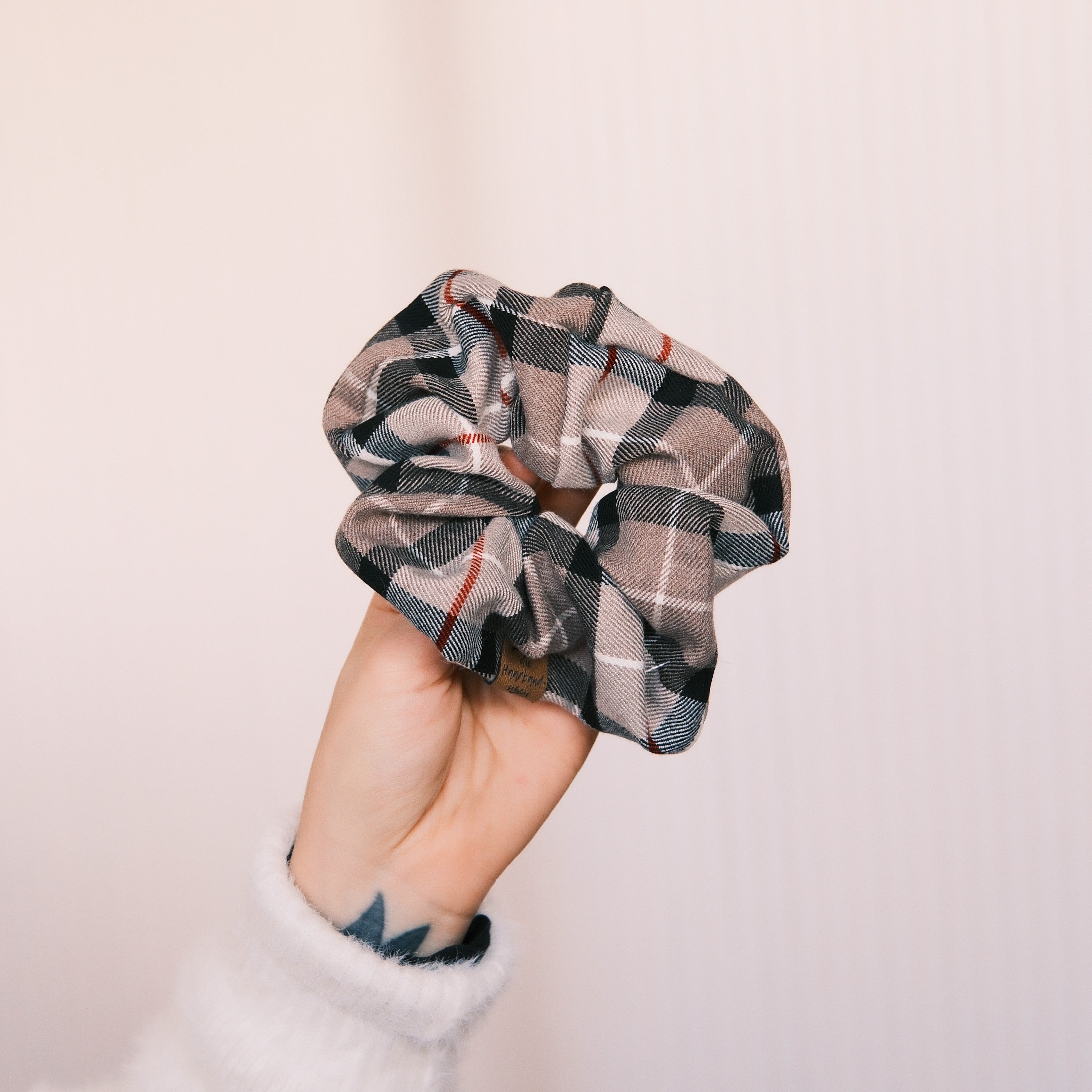 Big Scrunchie - Snow Noel