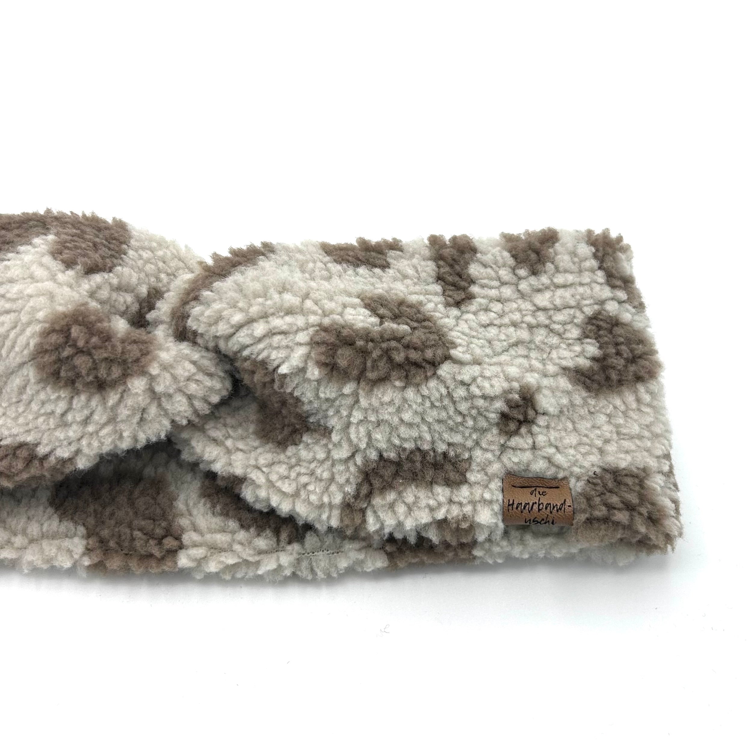 Basic Haarband - Teddy Beige Leo