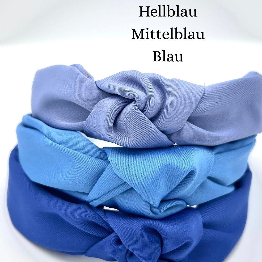 Rosalie - Satin Mittelblau