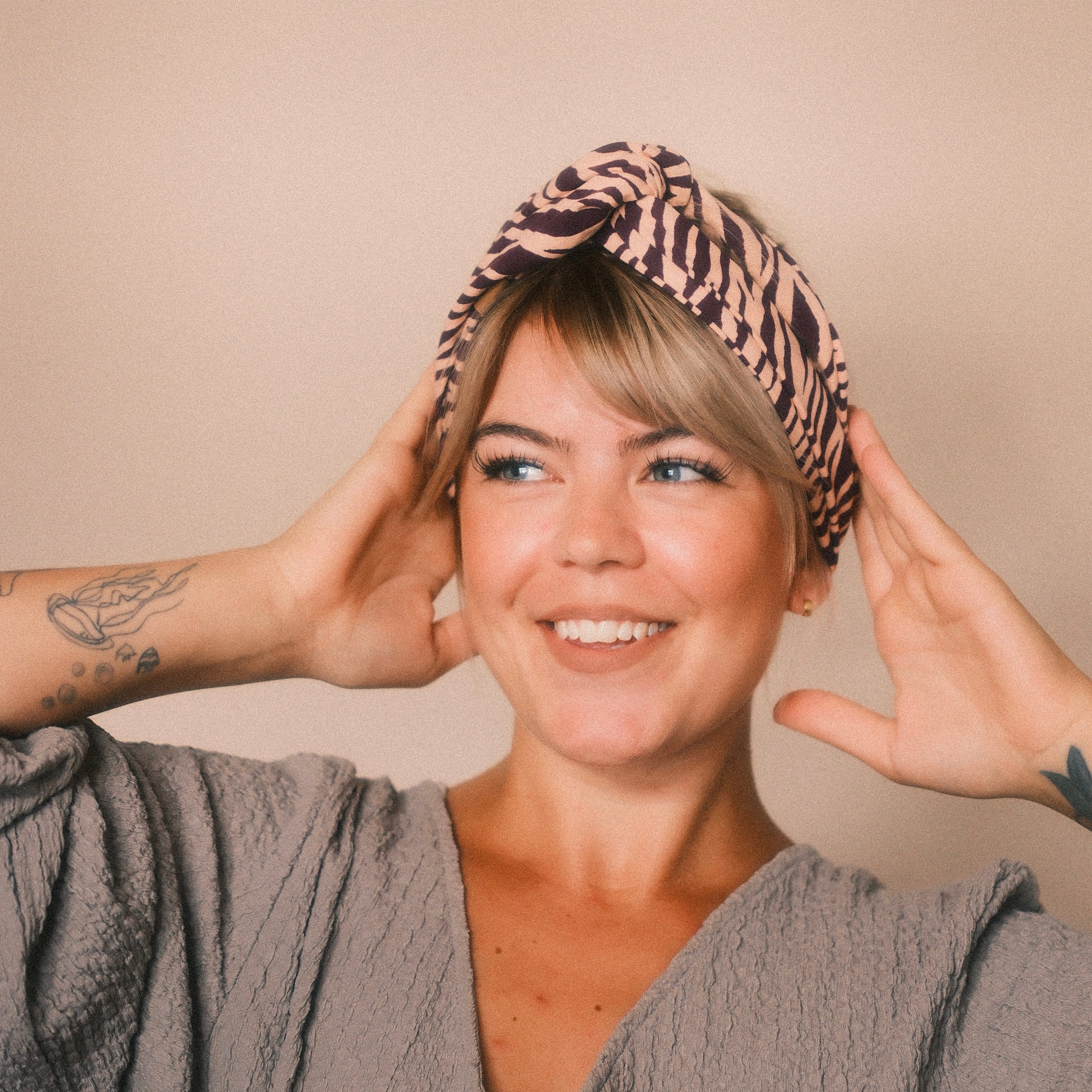 Drahthaarband breit - Berry Zebra