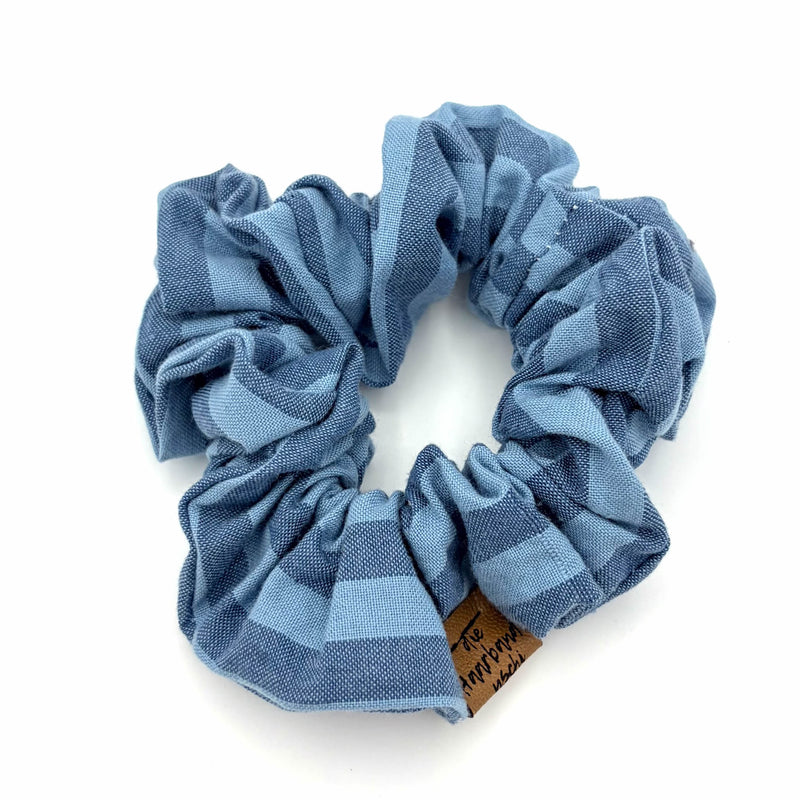 Scrunchie – Blaustreifen