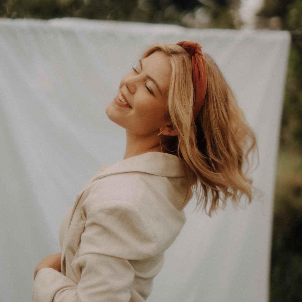 Elli - Rost KNOTEN Haarreif