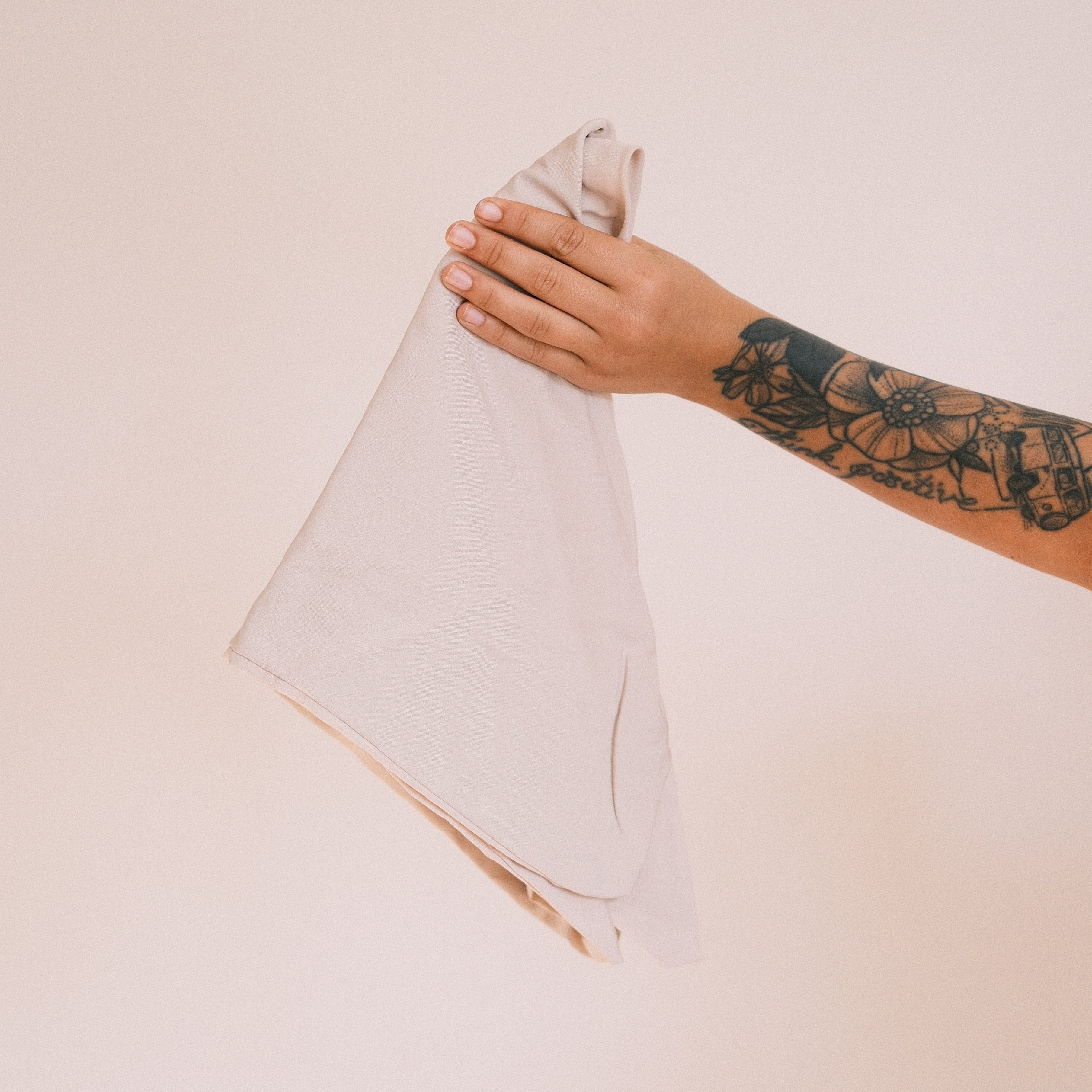 XXL Dreieckstuch - soft touch Beige