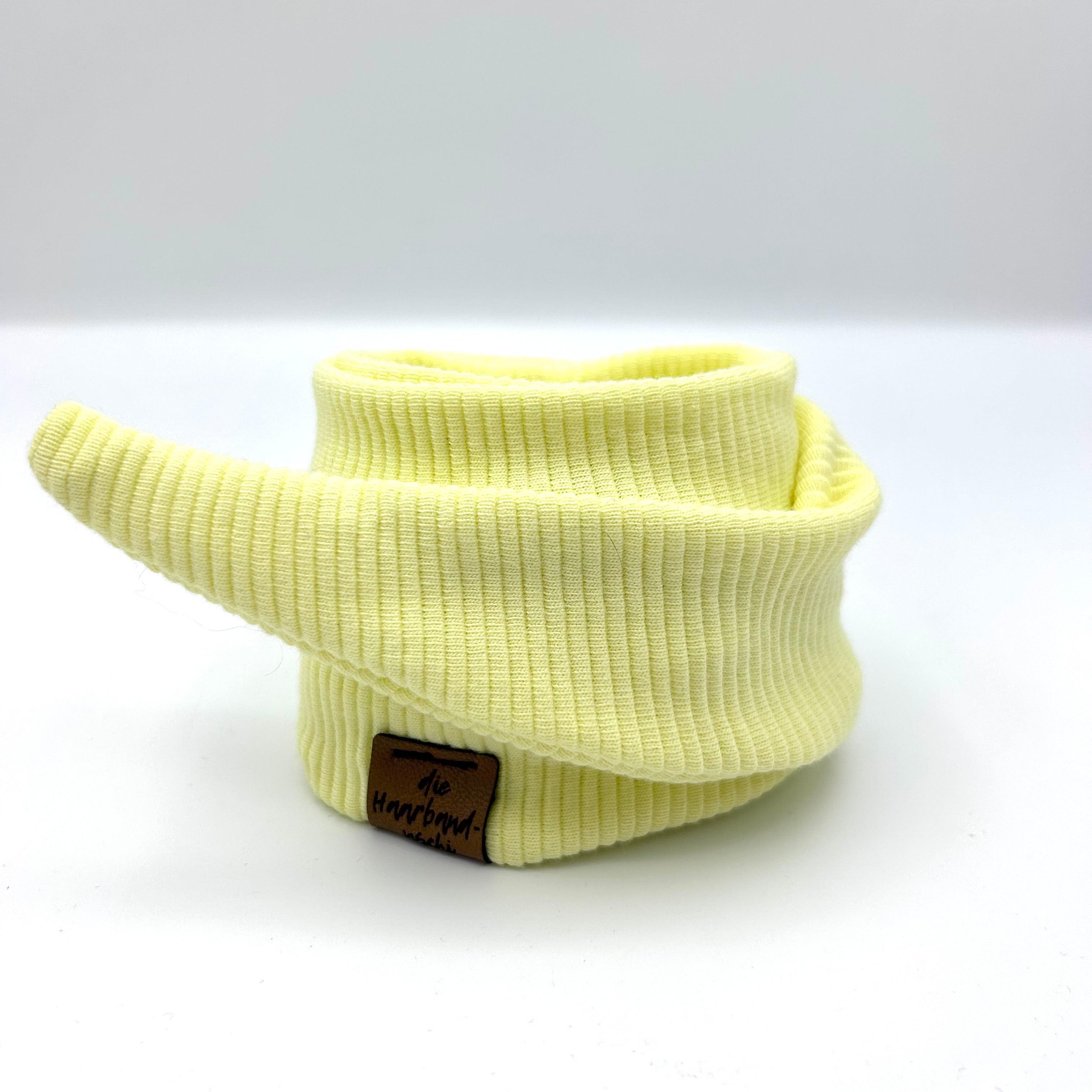 Drahthaarband schmal - Soft Rip Lemon
