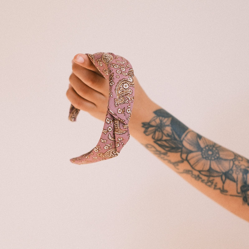 Fritzi - Vintage Paisley Mauve