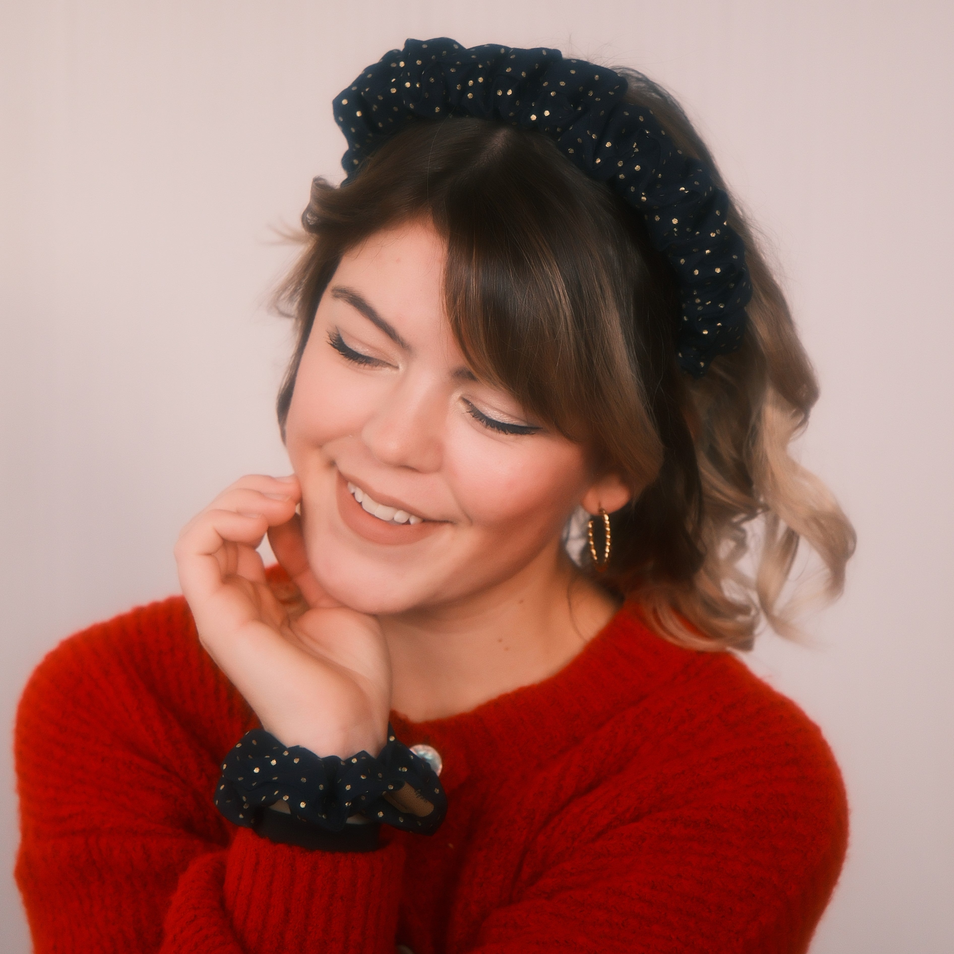 Ronja - Dots Dunkelblau